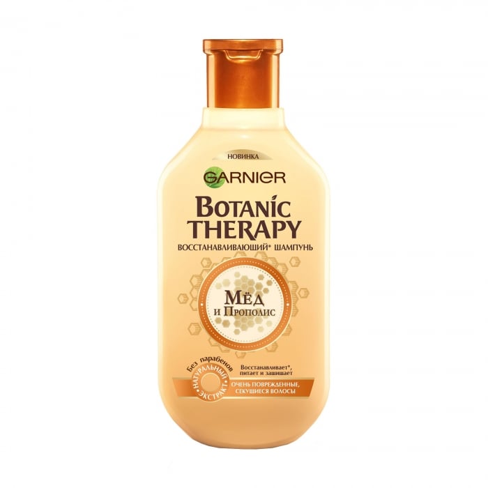 Шампунь Garnier Botanic Therapy Мед і Прополіс, для пошкодженого волосся, 250 мл - фото 1