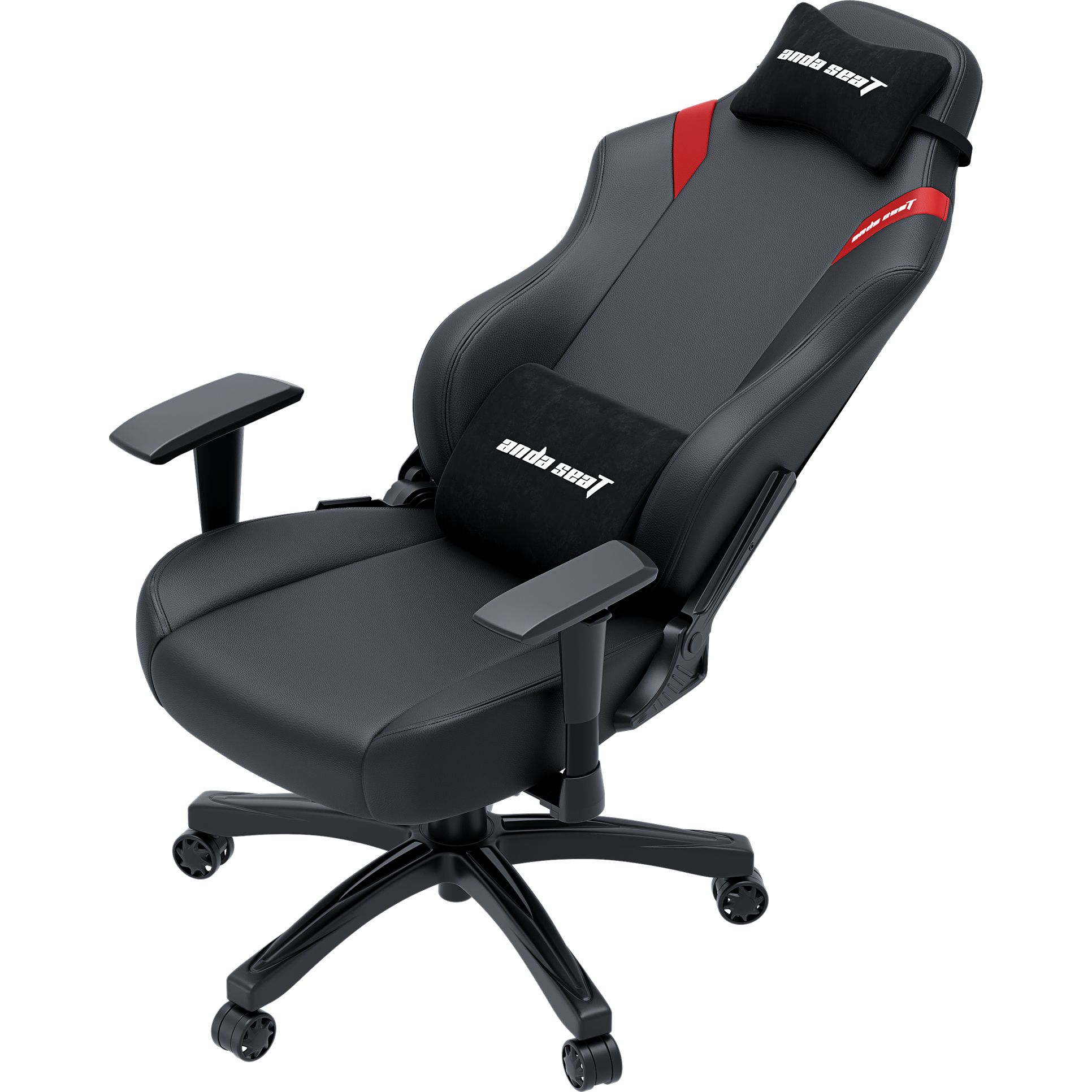 Кресло игровое Anda Seat Luna Size L Black/Red PVC (AD18-44-BR-PV) - фото 7