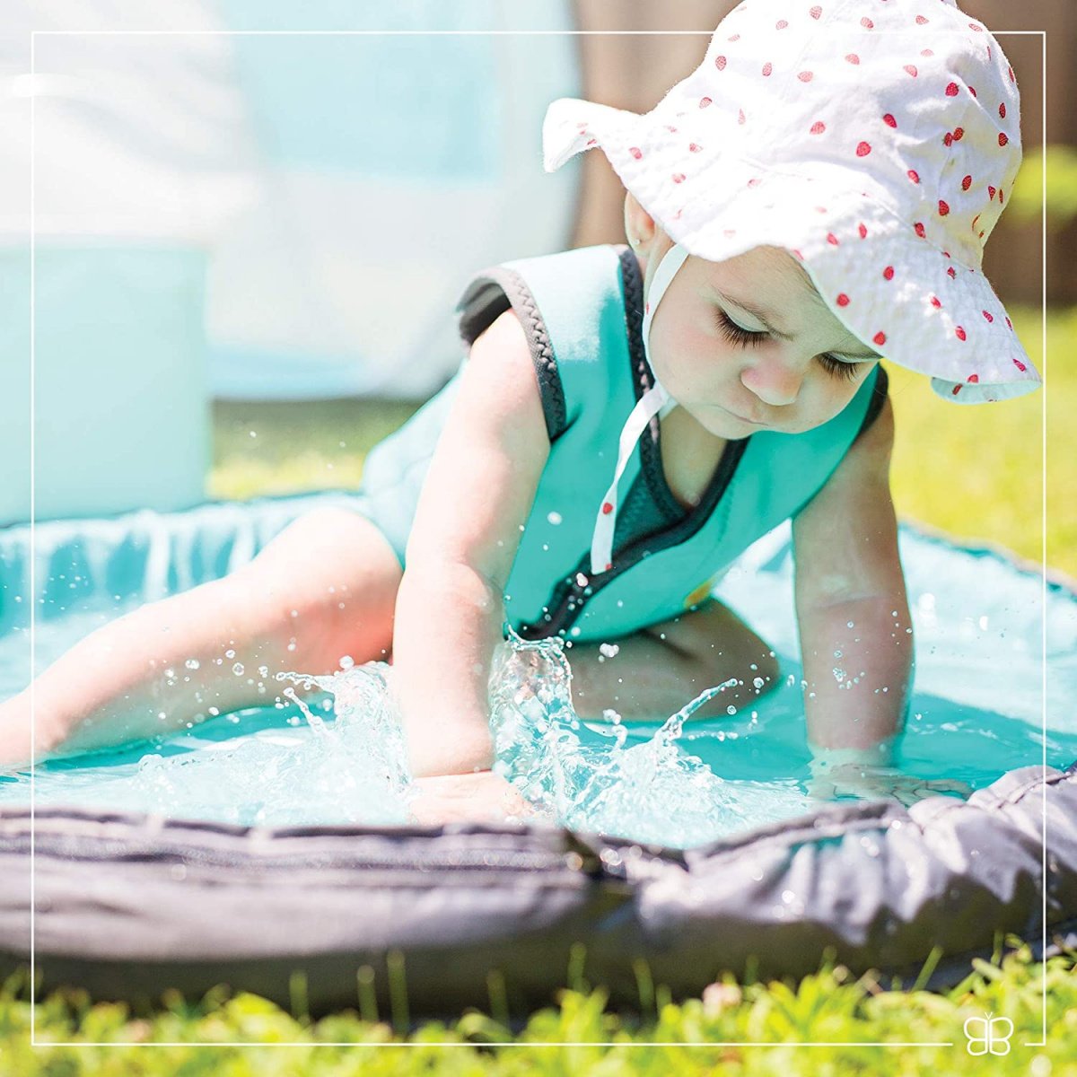 Дитячий басейн BBluv Splash, бірюзовий (B0129) - фото 4