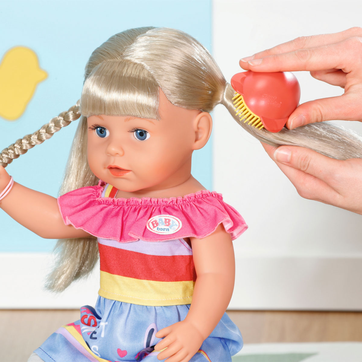 Кукла Baby Born Нежные объятия Модная сестричка, 43 см, с аксессуарами (830345) - фото 4