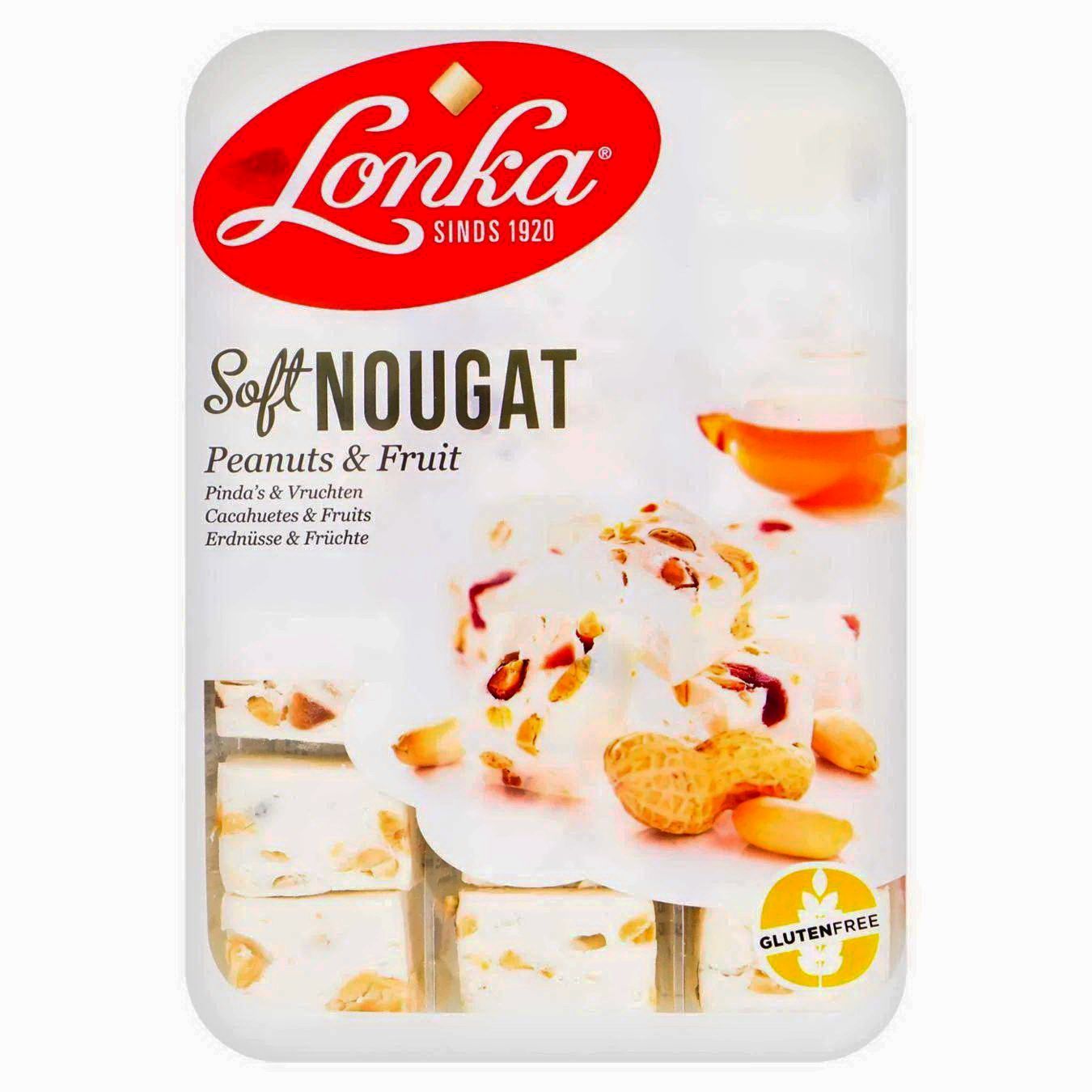 Конфеты Lonka Soft Nougat Peanuts&Fruit 220 г (921330) - фото 1