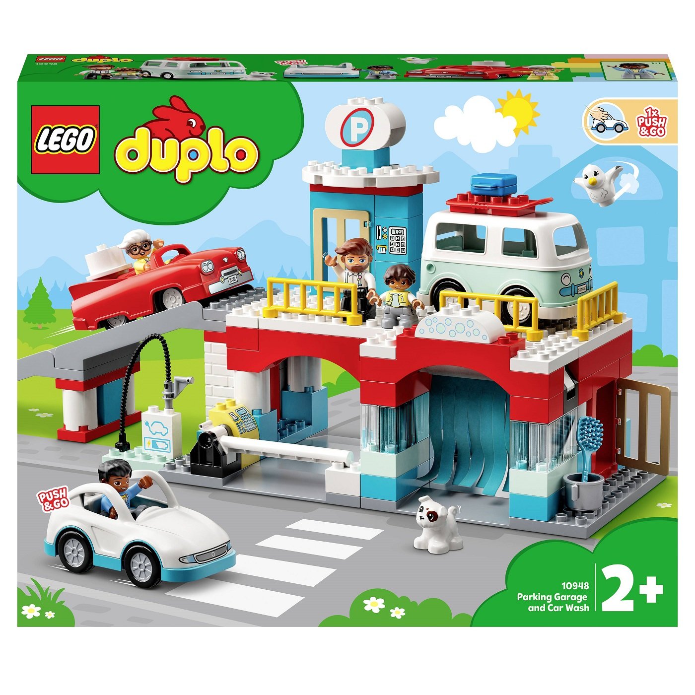 Конструктор LEGO DUPLO Town Гараж і автомийка, 112 деталей (10948) - фото 1