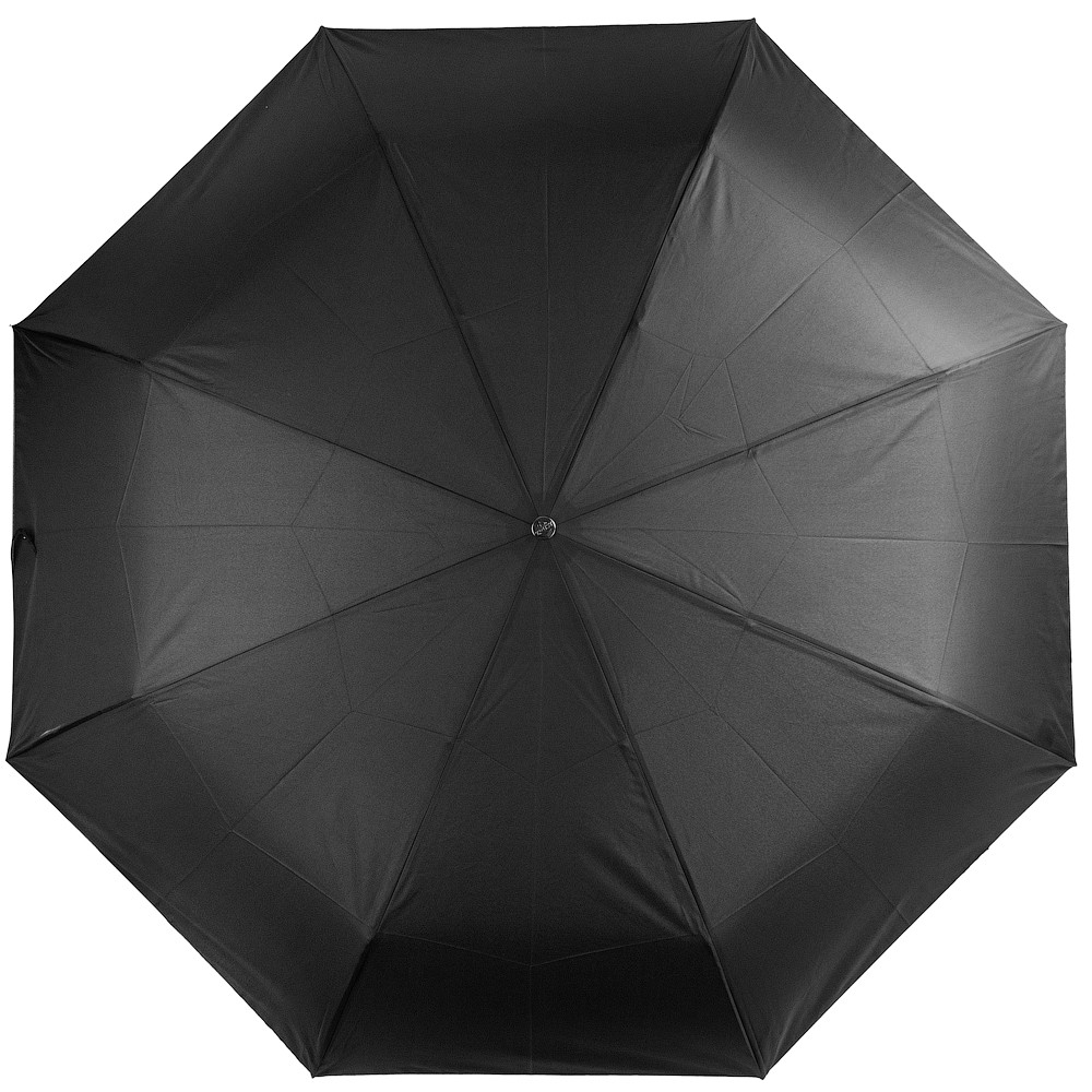 Мужской складной зонтик полный автомат Trust 123 см черный - фото 2
