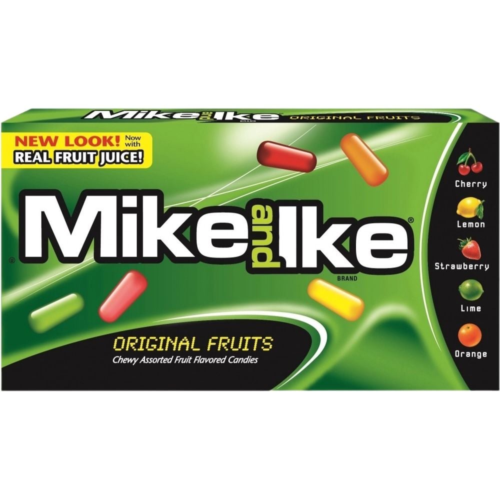 Драже жевательные Mike and Ike фруктовые 141 г - фото 1