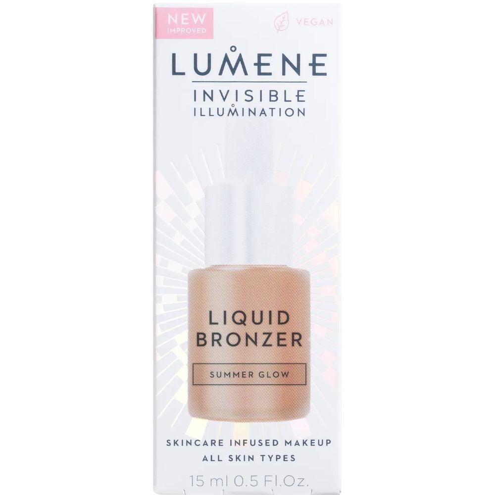 Бронзер жидкий Lumene Invisible Illumination Liquid Bronzer, оттенок Summer Glow, 15 мл - фото 3
