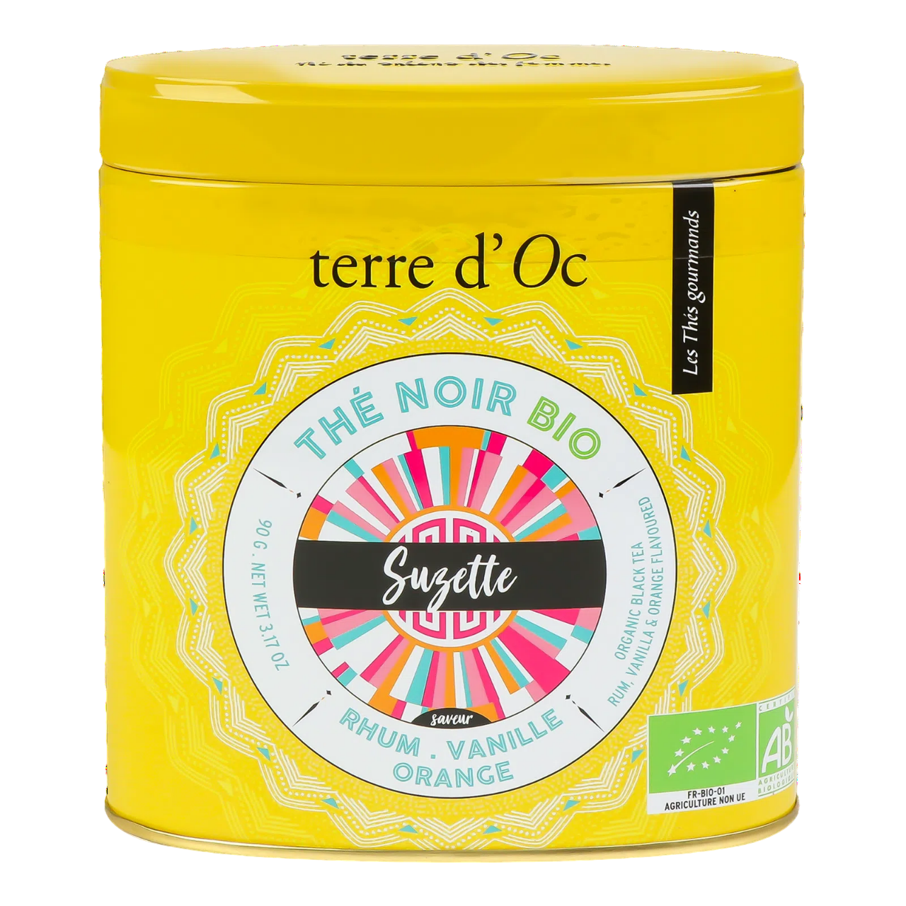 Чай чорний Terre d'Oc Suzette Ром-Ваніль-Апельсин 80 г (944767) - фото 1