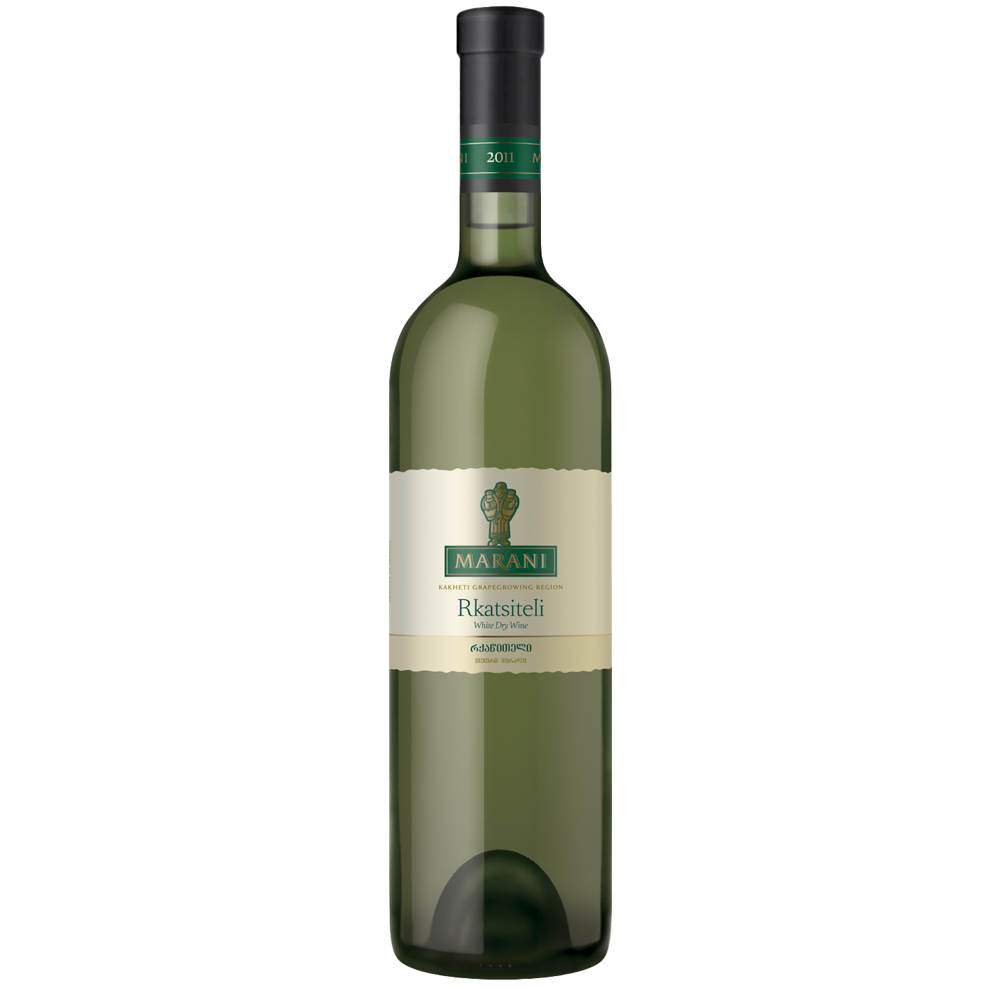 Вино Marani Ркацителі, біле, сухе, 13%, 0,75 л - фото 1