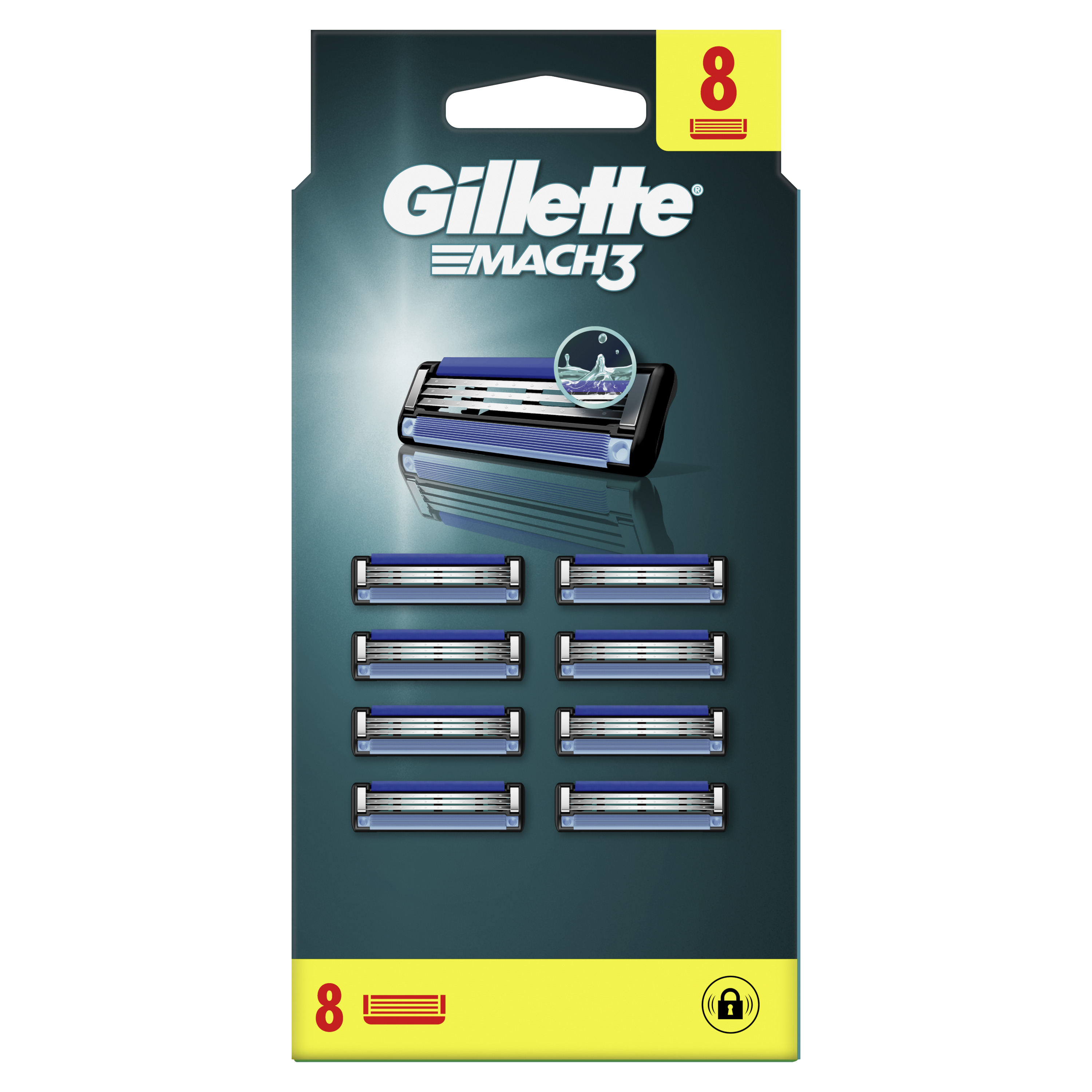 Сменные картриджи для бритья Gillette Mach3, 8 шт. - фото 2