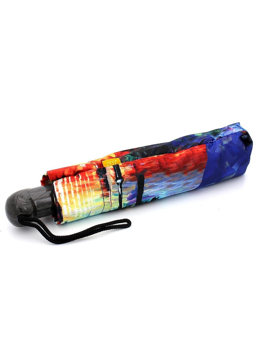 Женский складной зонтик полный автомат Zest 100 см разноцветный - фото 2