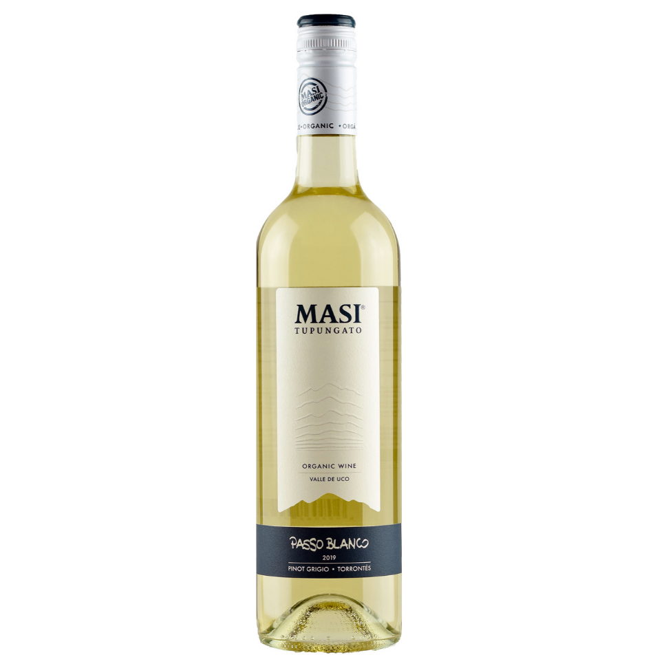 Вино Masi Tupungato Passo Bianco, біле, сухе, 12,5%, 0,75 л - фото 1