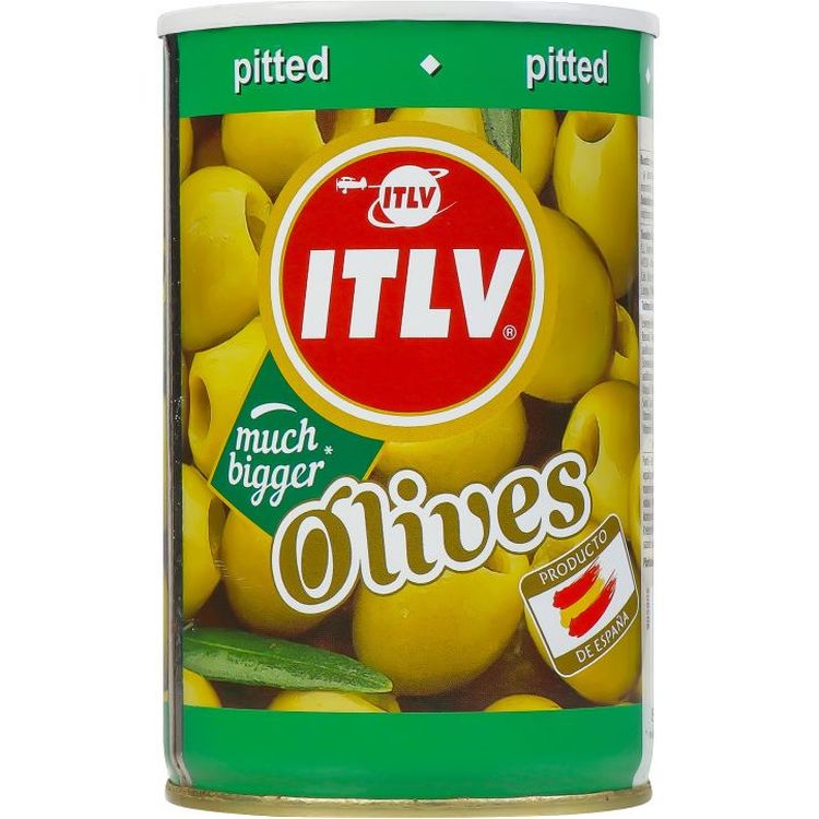 Оливки ITLV зелені без кісточки 300 г (121048) - фото 1