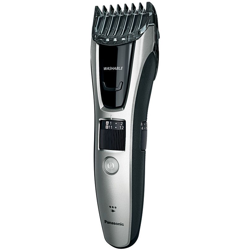 Тример для стрижки волосся, бороди та вусів Panasonic сіро-чорний - фото 1