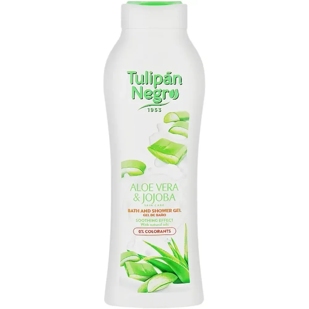 Гель для душу Tulipan Negro Aloe Vera & Jojoba Shower 650 мл - фото 1