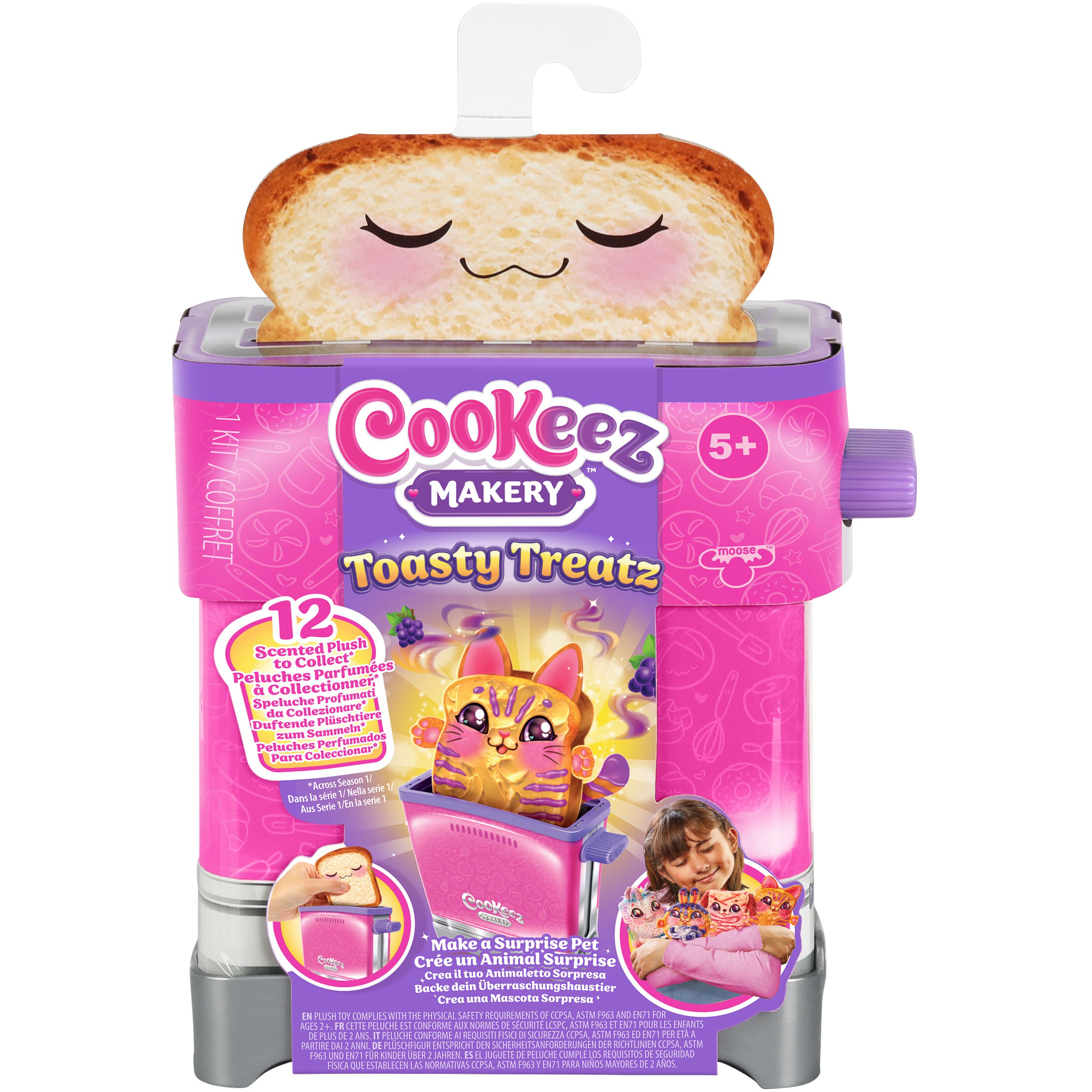 Іграшка-сюрприз колекційна Moose Cookies Makery Смачний тост (23504) - фото 1