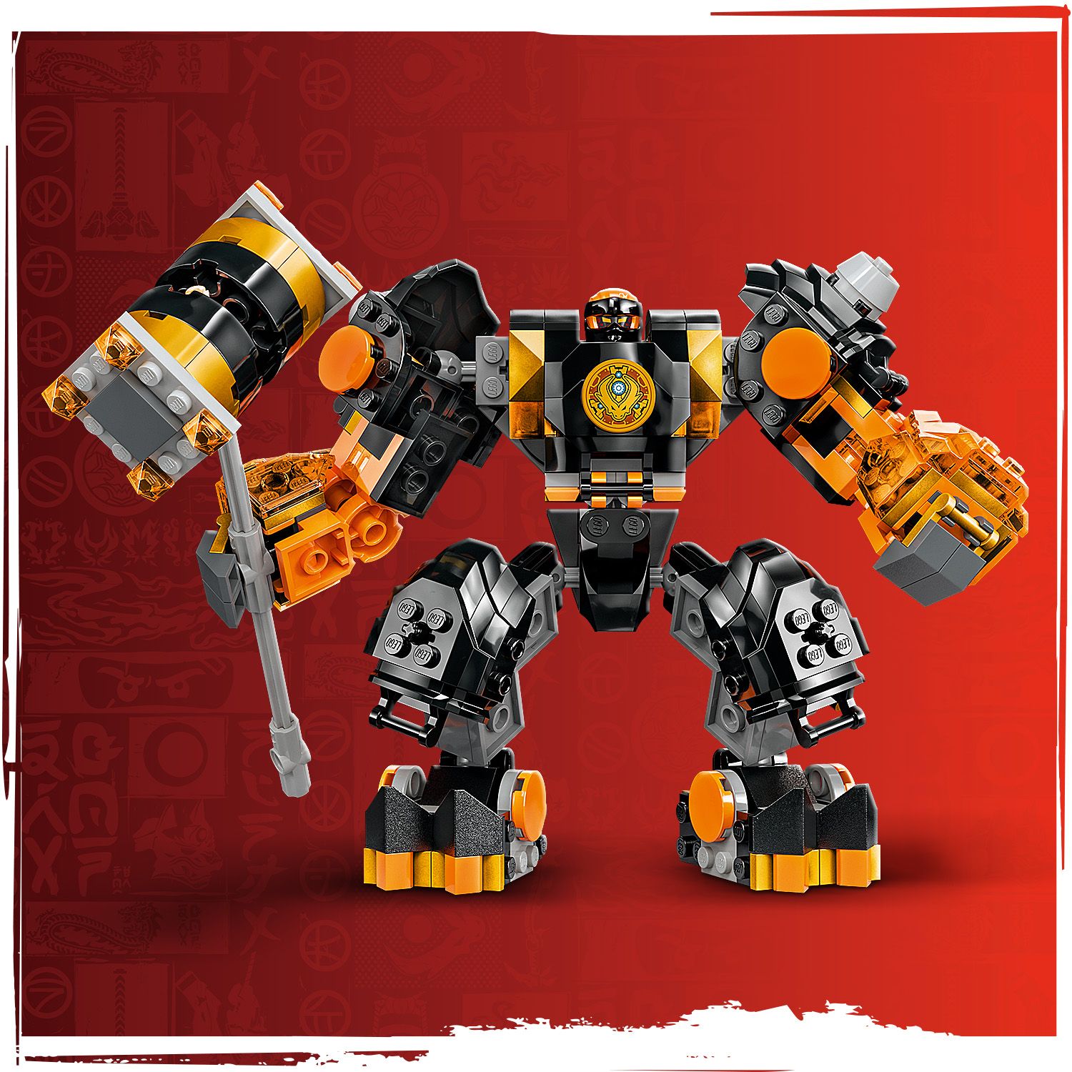 Конструктор LEGO Ninjago Робот земної стихії Коула 235 деталі (71806) - фото 6