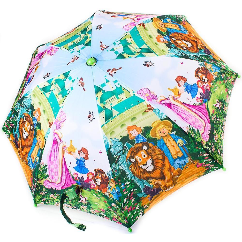 Дитяча парасолька-палиця напівавтомат Zest 71 см різнобарвна - фото 1