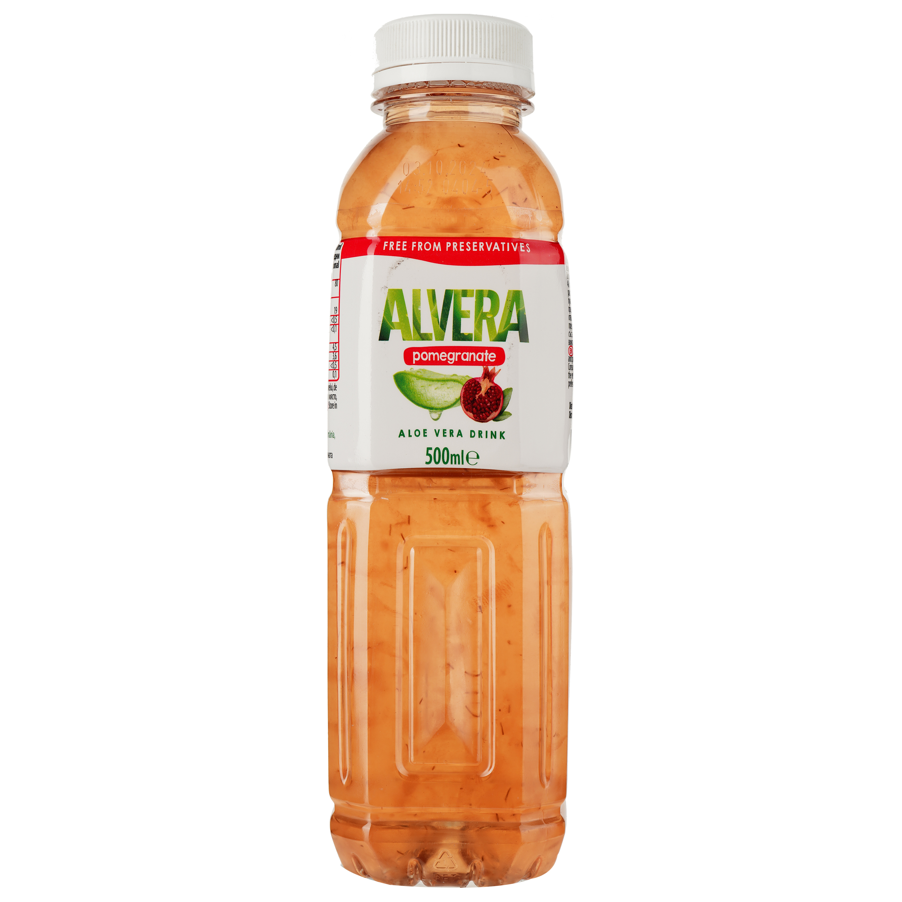 Напій Alvera Pomegranate зі шматочками алое 0.5 л (896422) - фото 1