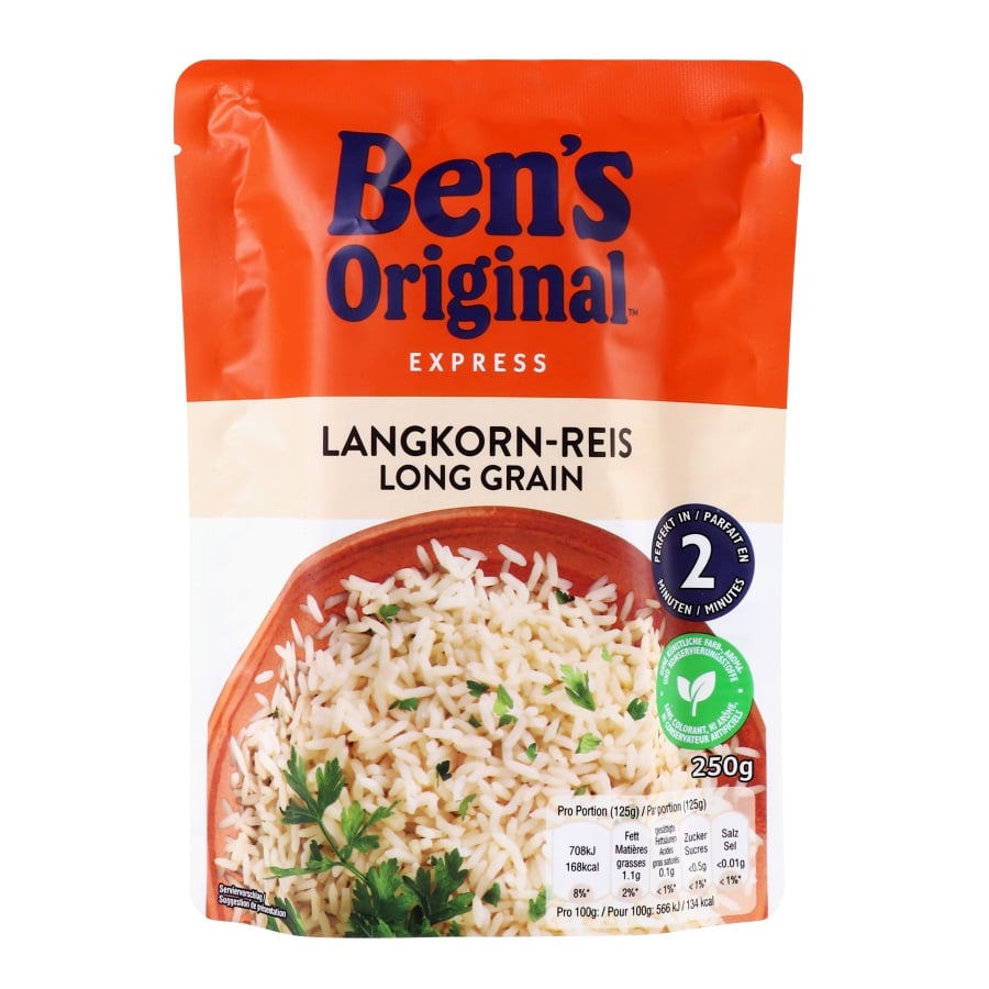 Рис Ben's Original Express Long-Grain Rice, 250 г (896166) - фото 1
