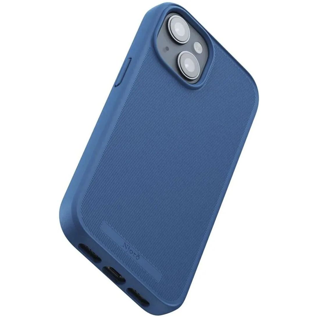 Чохол-накладка Njord 100% GRS MagSafe Case Blue для iPhone 15 Plus - фото 5