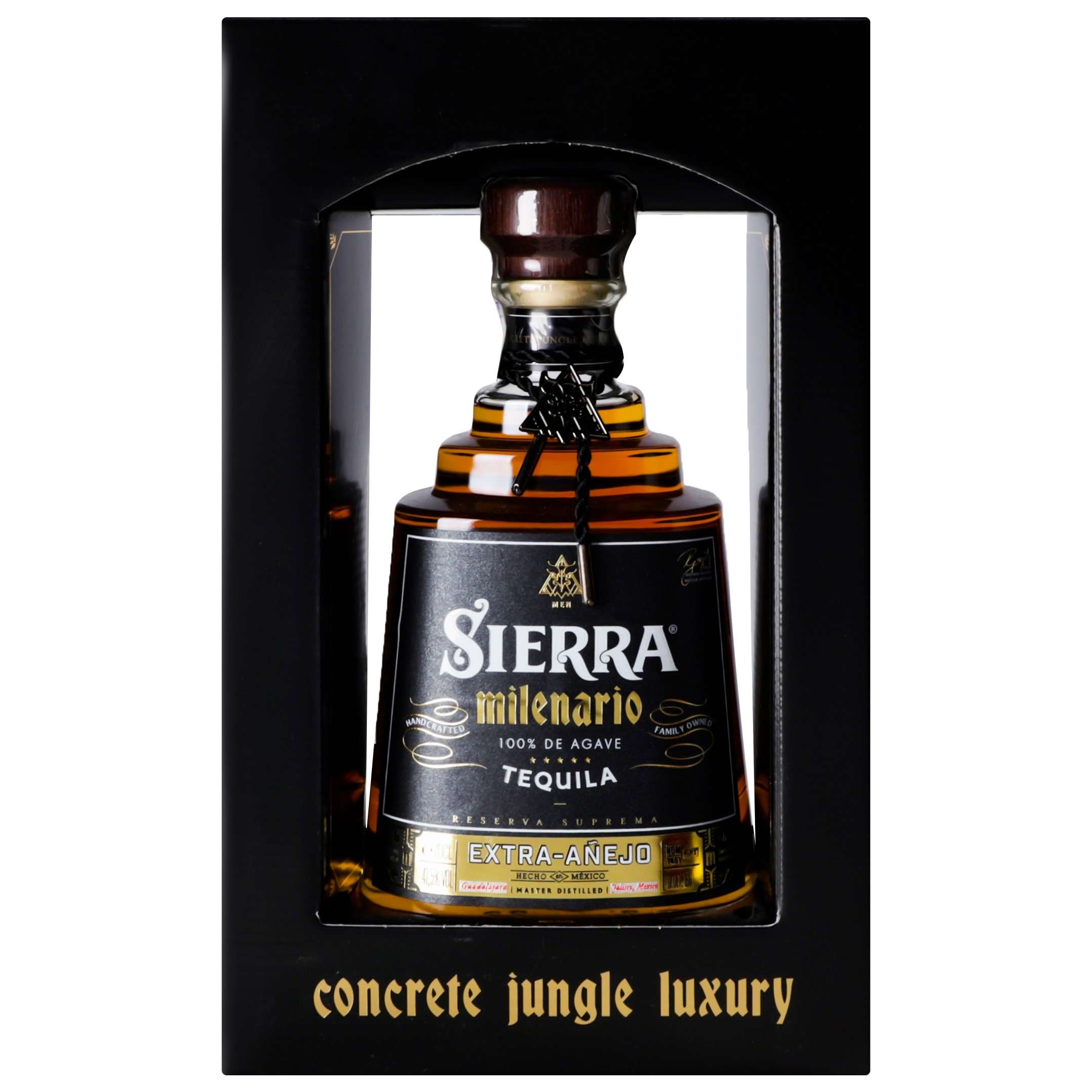 Текила Sierra Milenario Extra-Anejo 100% Agave, 41,5%, 0,7 л - фото 1