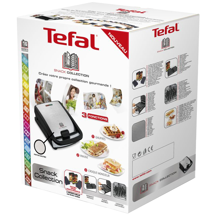 Бутербродниця Tefal Snack Collection (SW857D12) - фото 8