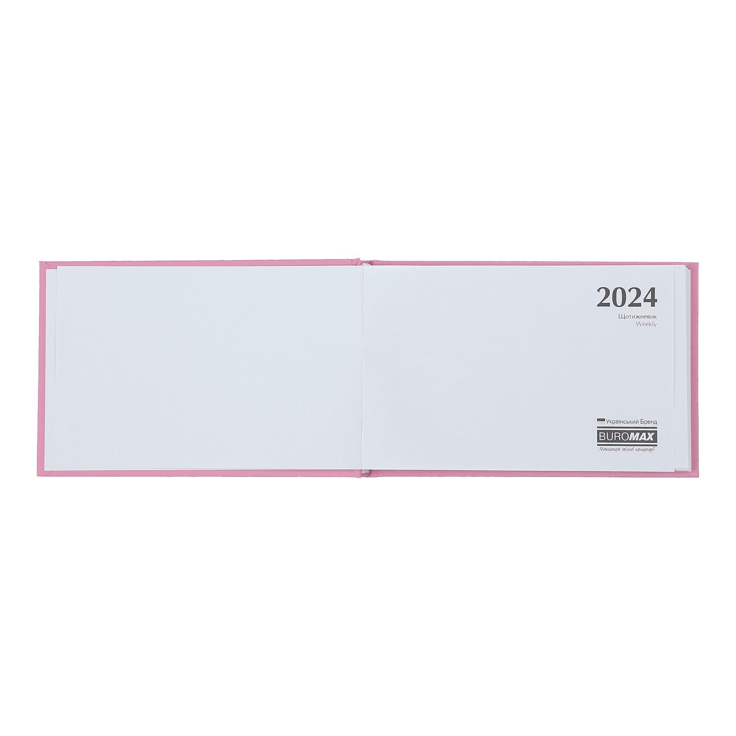 Щотижневик датований Buromax Motivetion 2024 рожевий (BM.2807-10) - фото 2