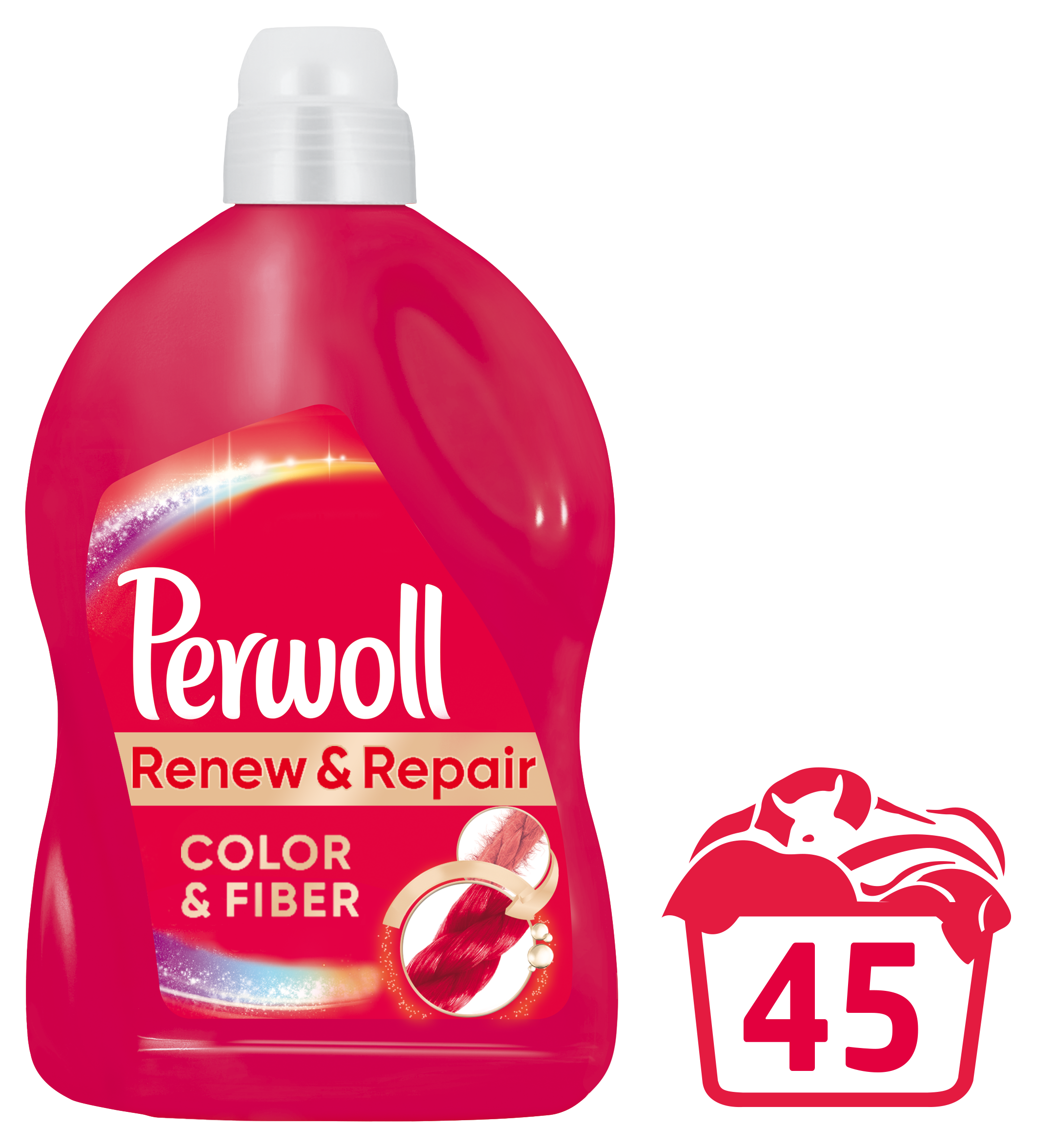 Средство для стирки Perwoll для цветных вещей, 2.7 л (743057) - фото 1