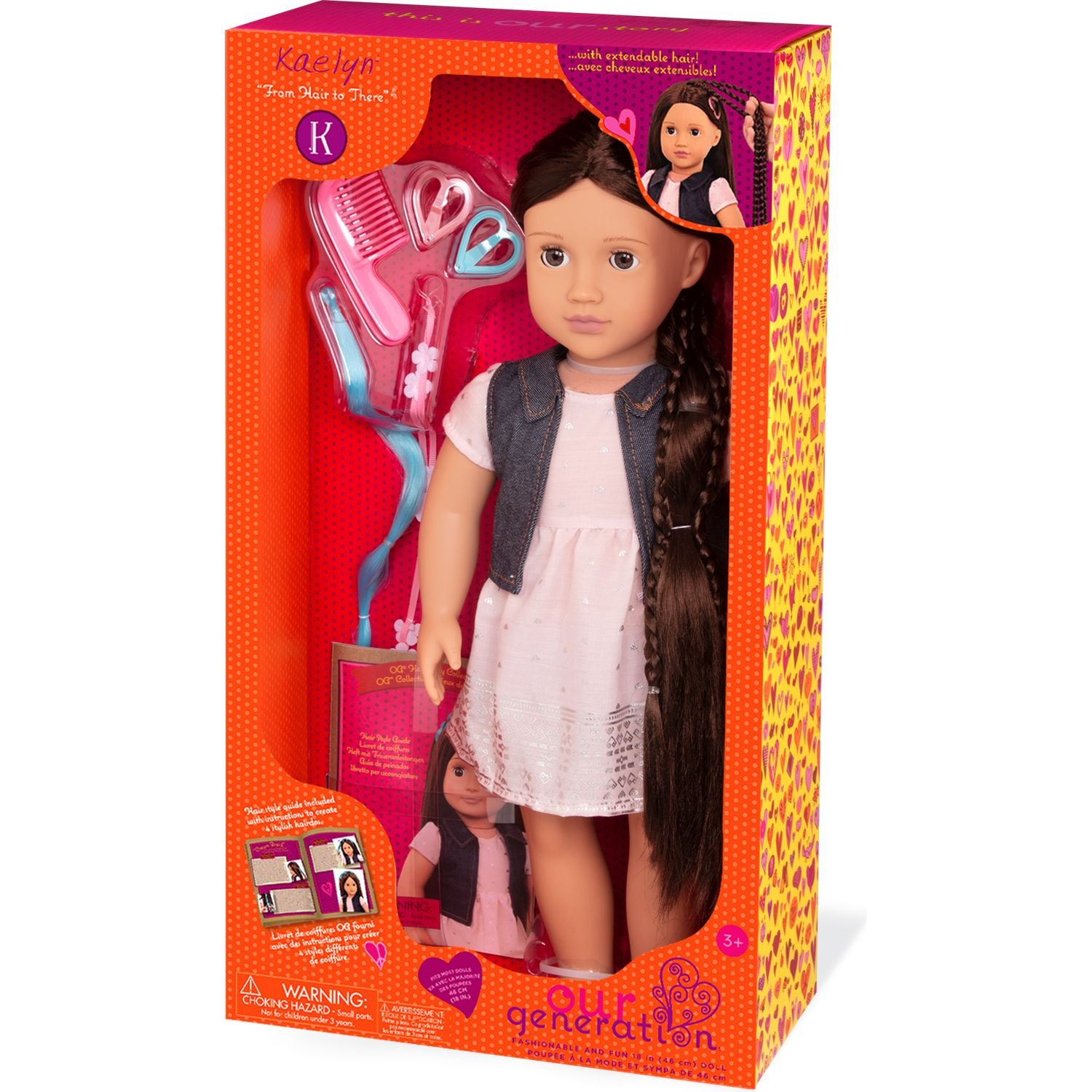 Кукла Our Generation Кейлин, с ростущими волосами, 46 см (BD31204Z) - фото 10