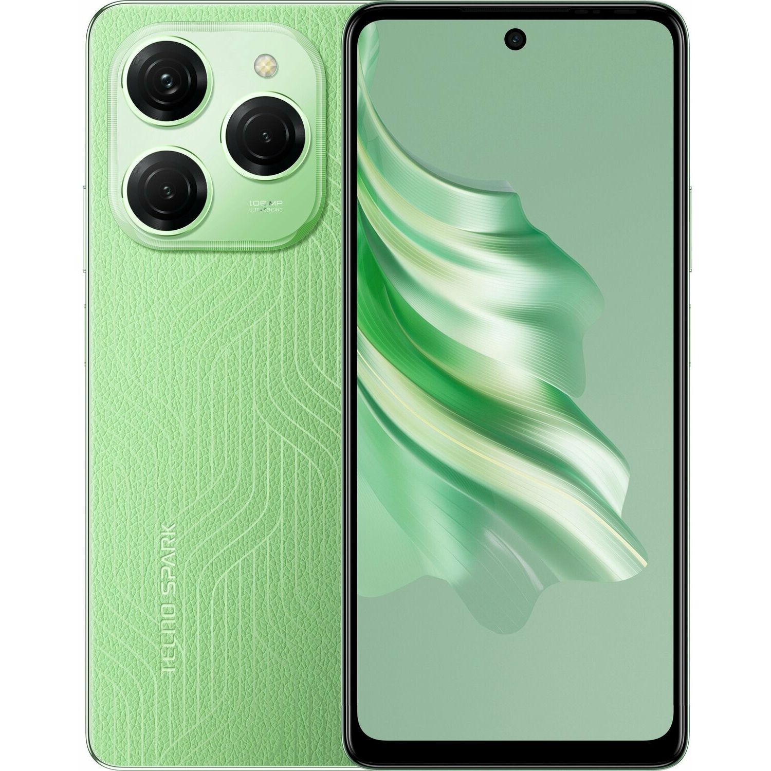 Смартфон Tecno Spark 20 Pro (KJ6) 8/256Gb Magic Skin Green (4894947014239) (UA UCRF) - фото 1