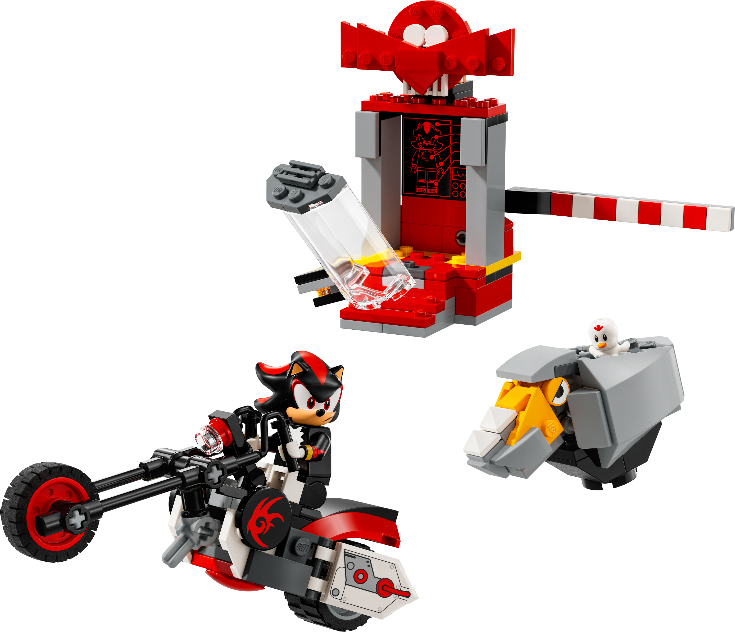 Конструктор LEGO Sonic Еж Шедоу Побег 196 деталей (76995) - фото 2