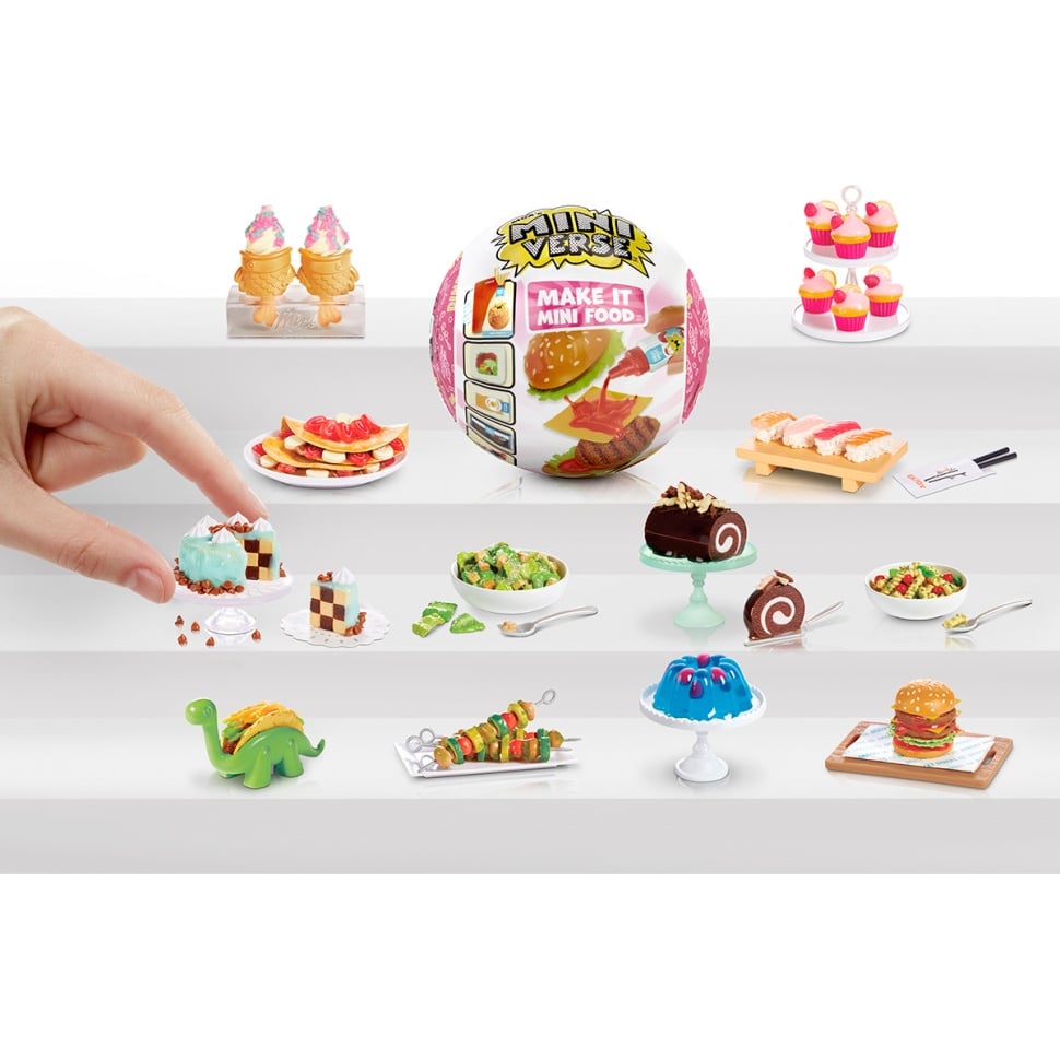 Игровой набор для творчества MGA's Miniverse Mini Food 3 Приготовь ужин (505419) - фото 7