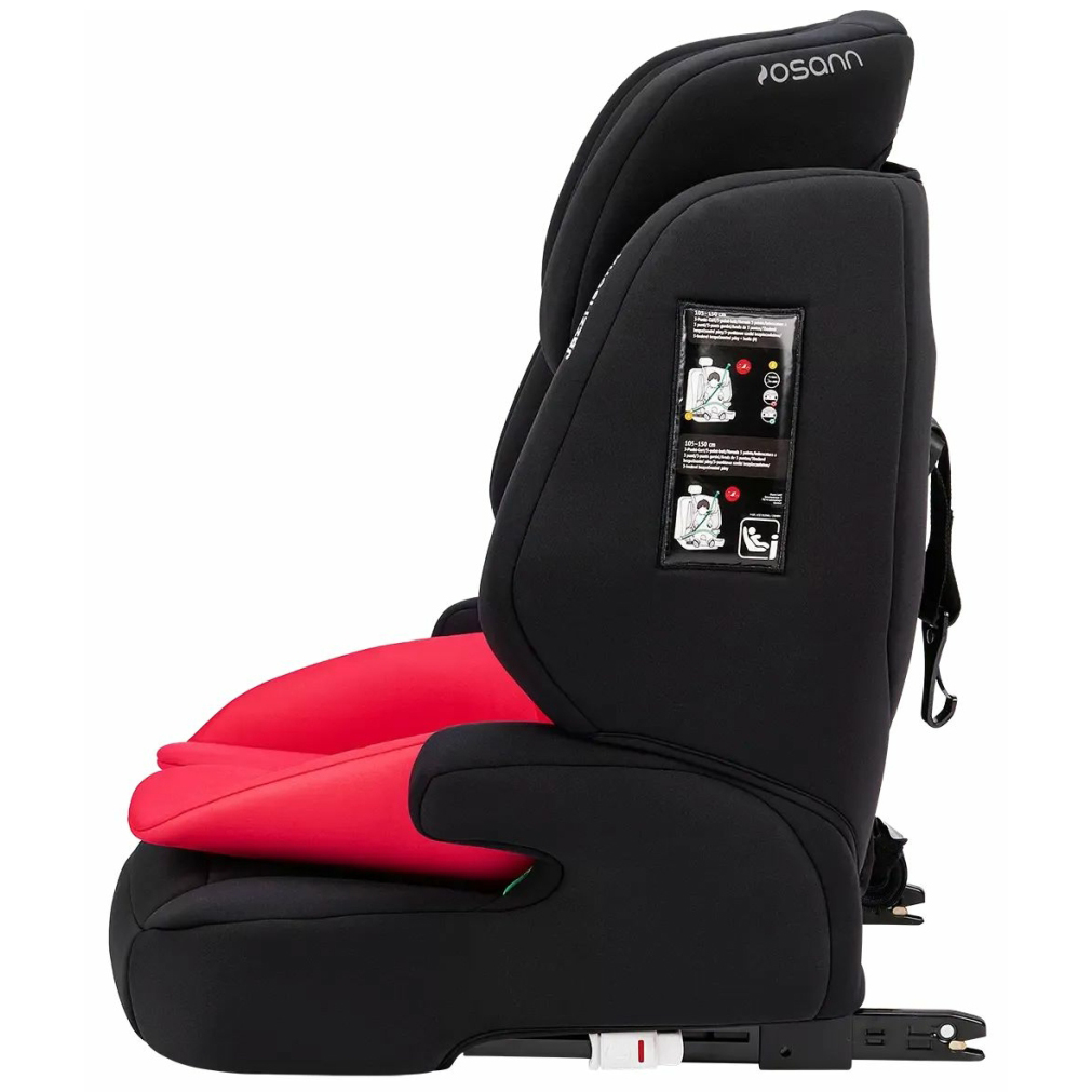 Автокрісло Osann Jazzi Isofix i-Size Nero+Coral (ecp102-287-19) - фото 3