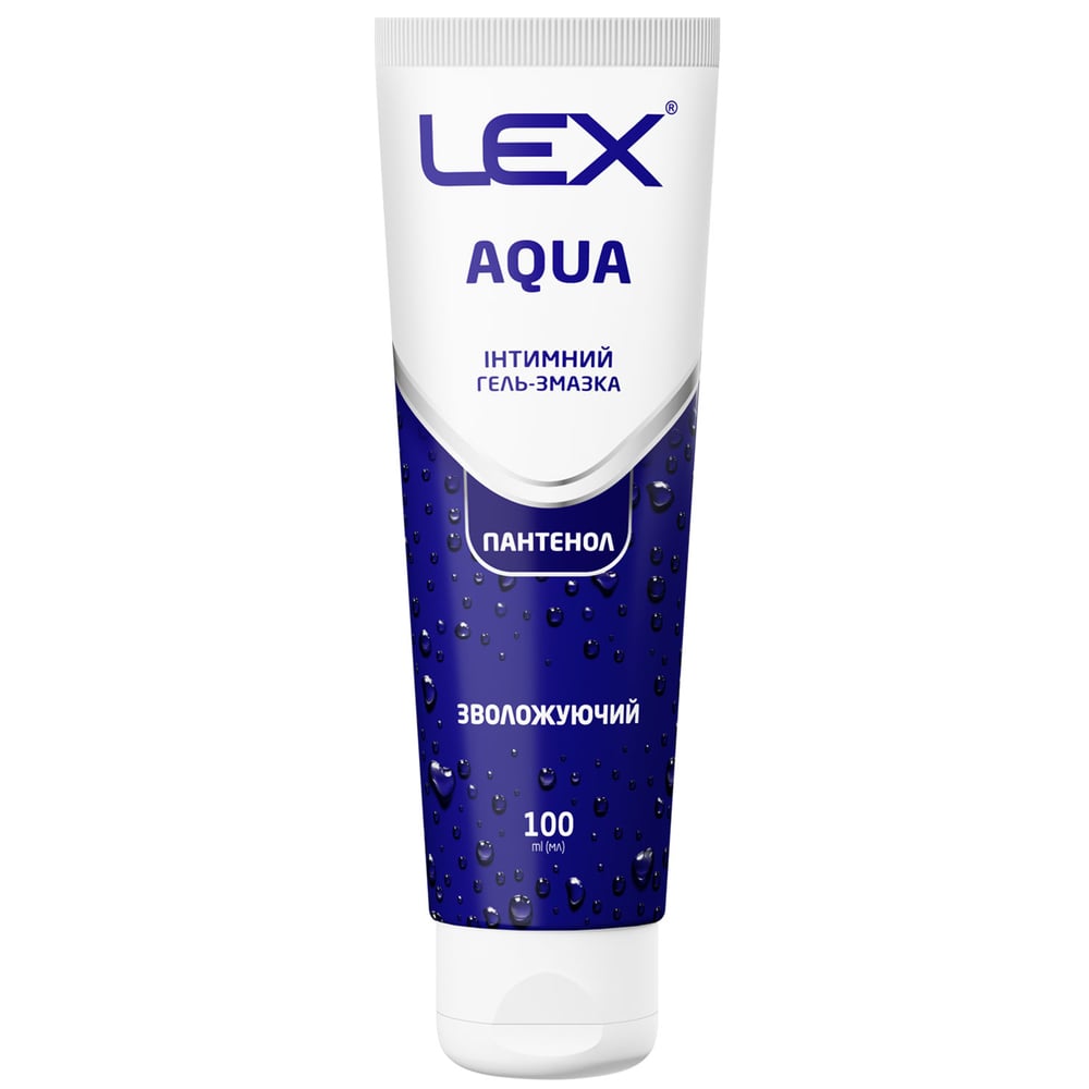 Інтимний гель-змазка Lex Aqua зволожувальний, 100 мл (LEX Gel_Aqua_100 ml) - фото 1