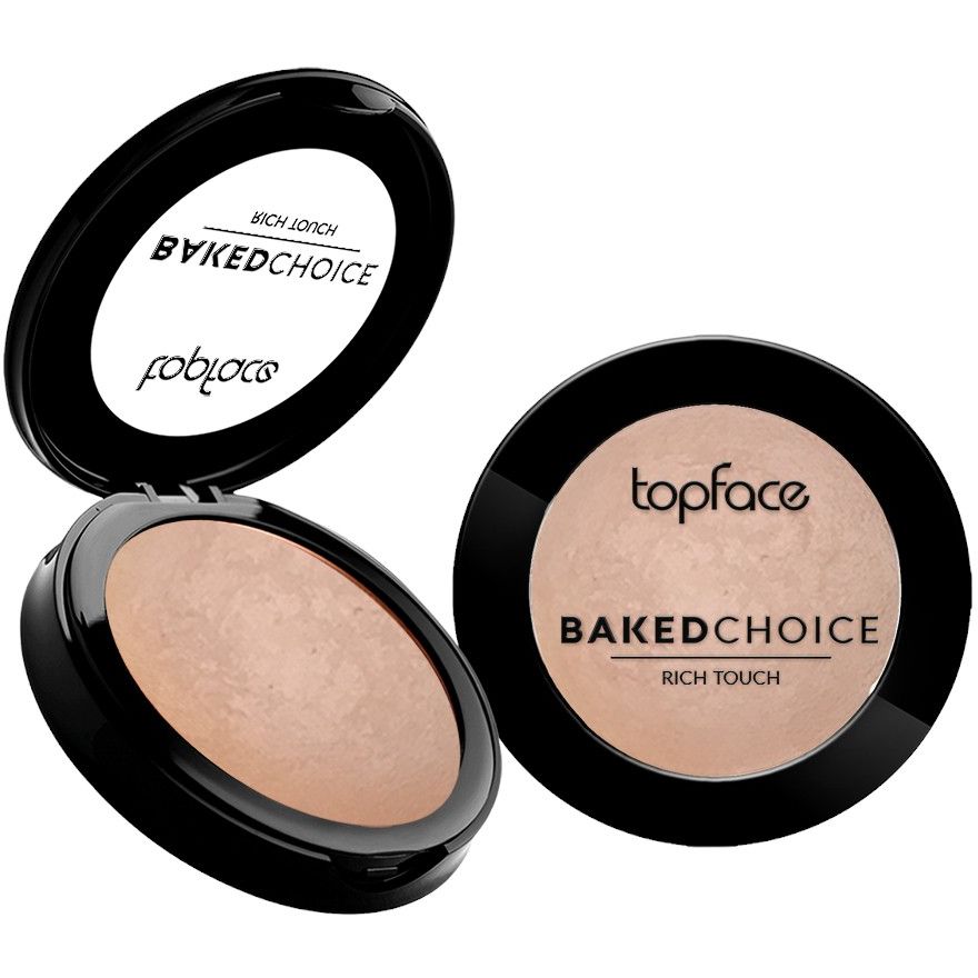 Рум'яна запечені TopFace Baked Choice Rich Touch Baked Blush On PT703 відтінок 01, 5 г - фото 1