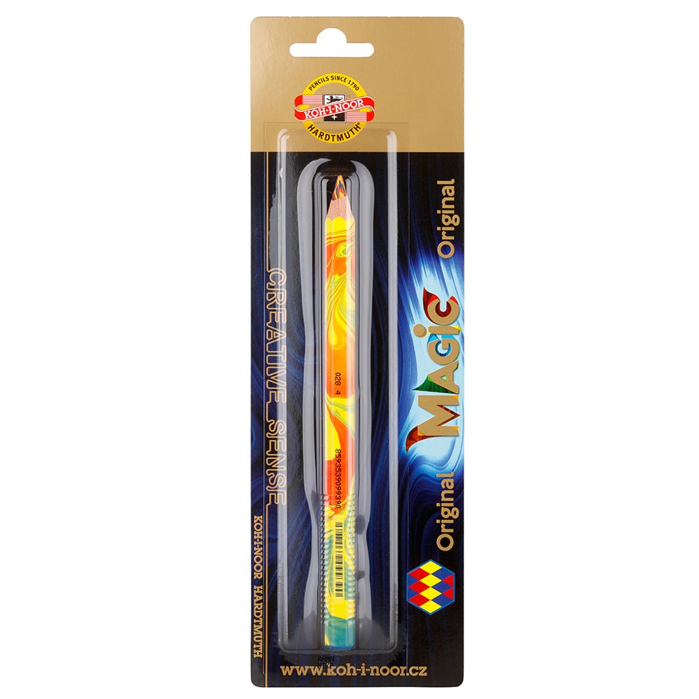 Олівець кольоровий Koh-i-Noor Magic Original в блістері (3405001008BL) - фото 1