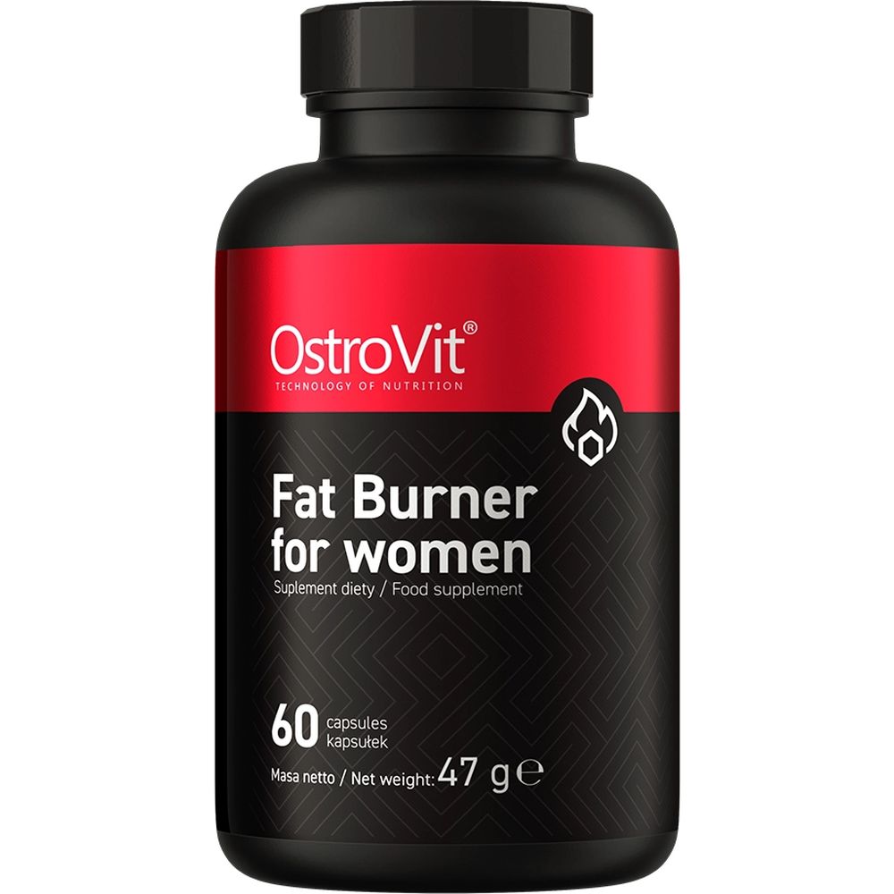 Жироспалювач OstroVit Fat Burner For Woman 60 капсул - фото 1