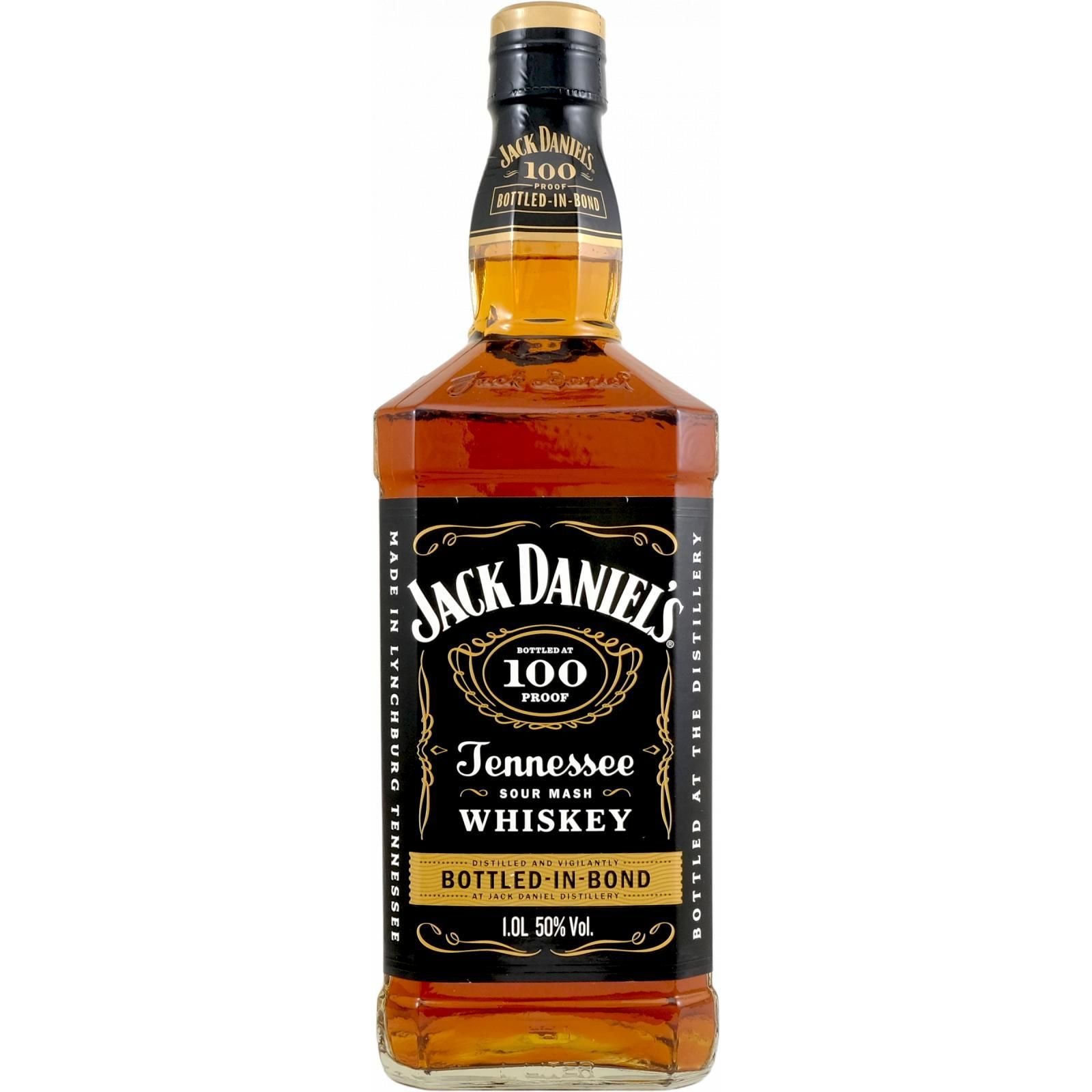 Виски Jack Daniel's Bottled In Bond Tennessee Whiskey 50% 1 л - фото 1