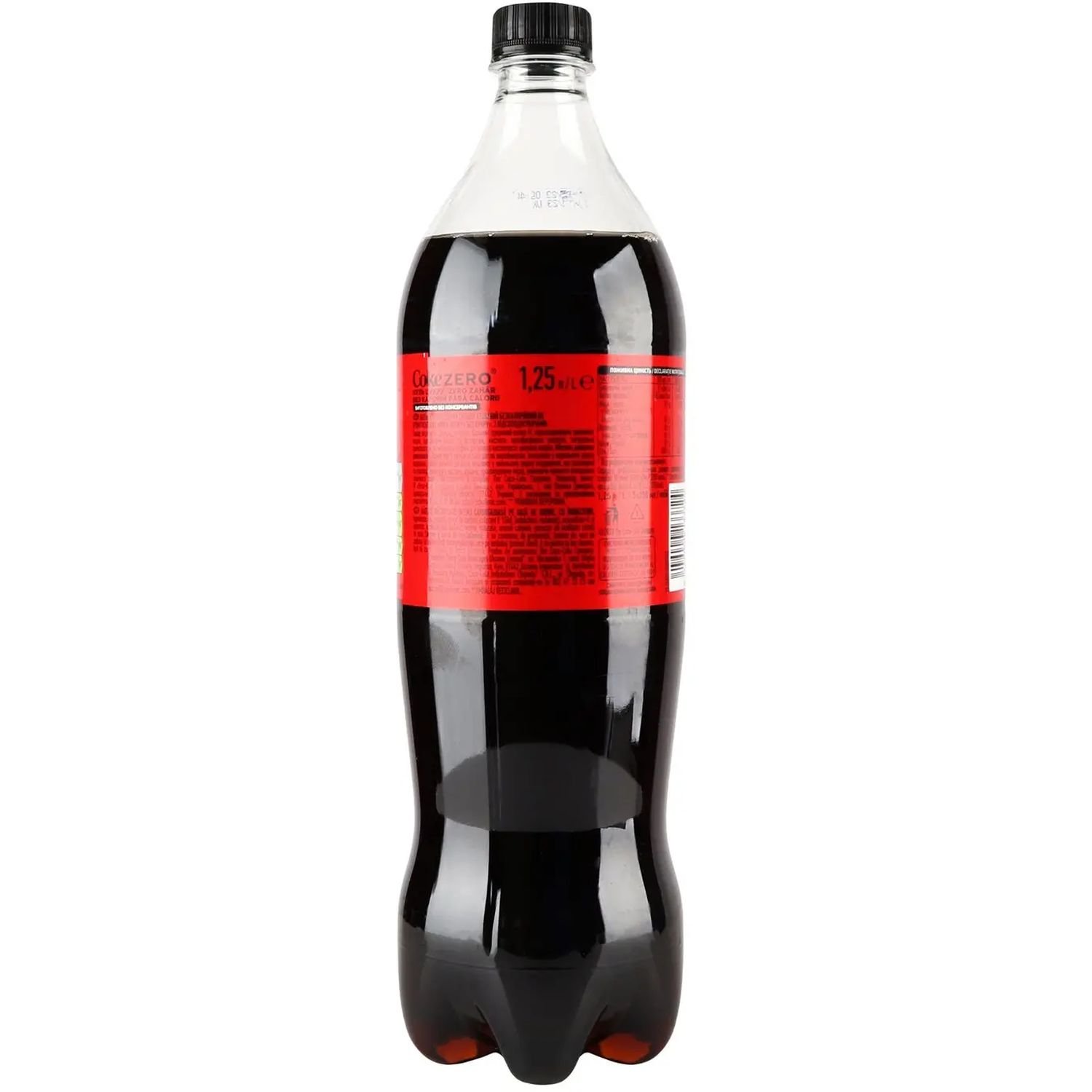Напиток Coca-Cola Zero безалкогольный 1.25 л - фото 3
