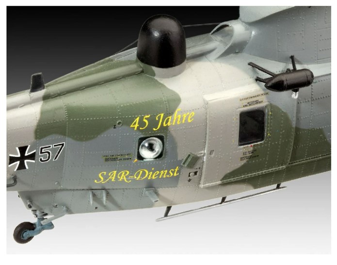 Сборная модель Revell Катер Arkona и вертолет Sea King mk 41, уровень 4, масштаб 1:72, 311 деталей (RVL-05683) - фото 9