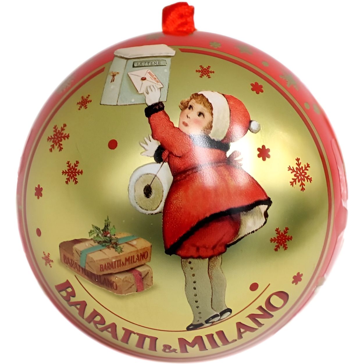 Фігурка шоколадна Baratti & Milano Різдвяна кулька 42 г - фото 1