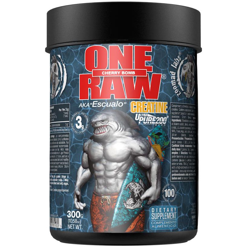 Креатин Zoomad Labs Raw One Creatine Вишня 300 г - фото 1