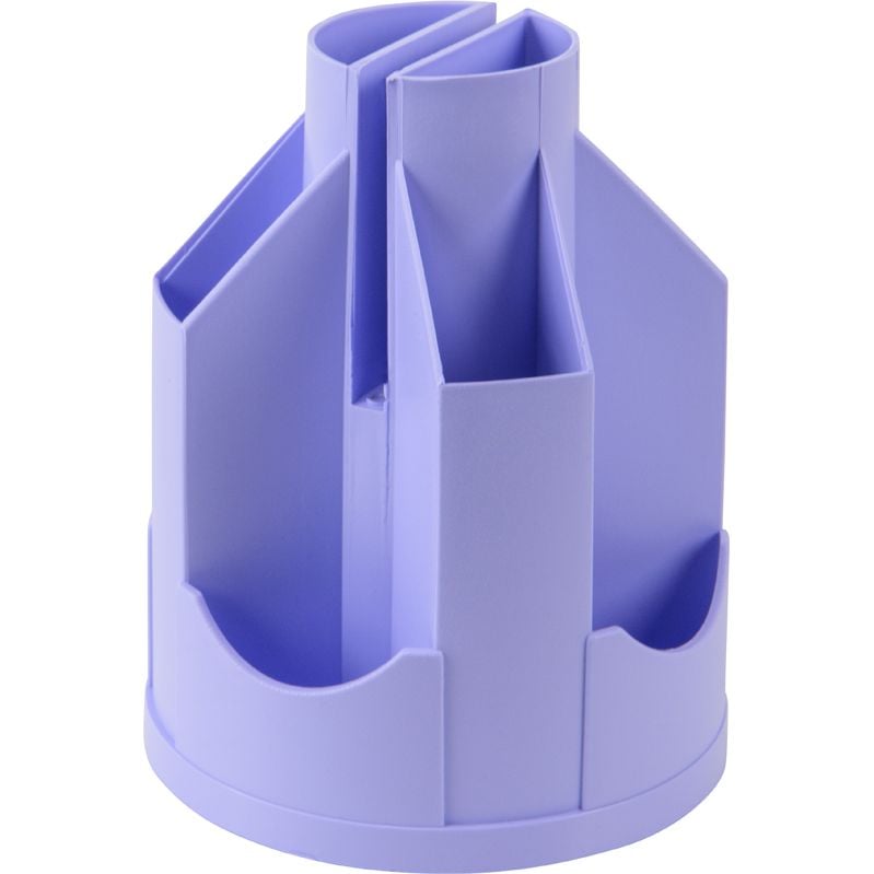 Підставка-органайзер для канцелярських приладів Axent Pastelini 11 відділень 10.3x13.5 см бузкова (D3003-36) - фото 1