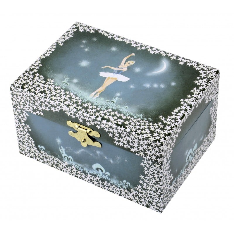 Музыкальная шкатулка люминесцентная Trousselier Балерина в звездах (S50070) - фото 1