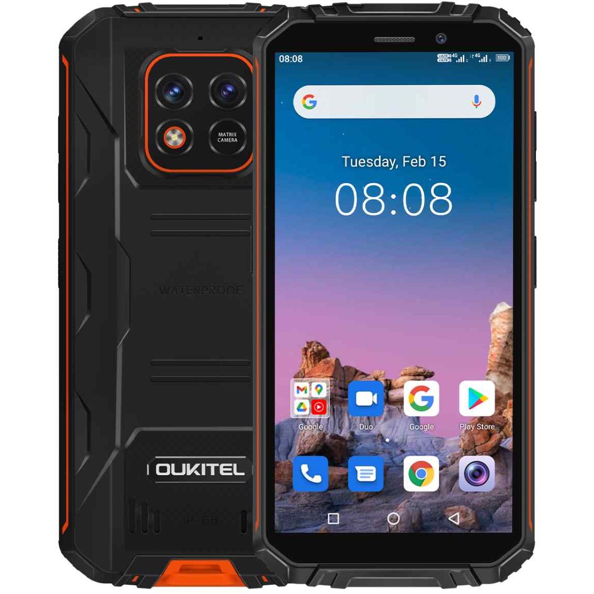 Смартфон Oukitel WP18 4/32 Gb Global Orange - фото 1