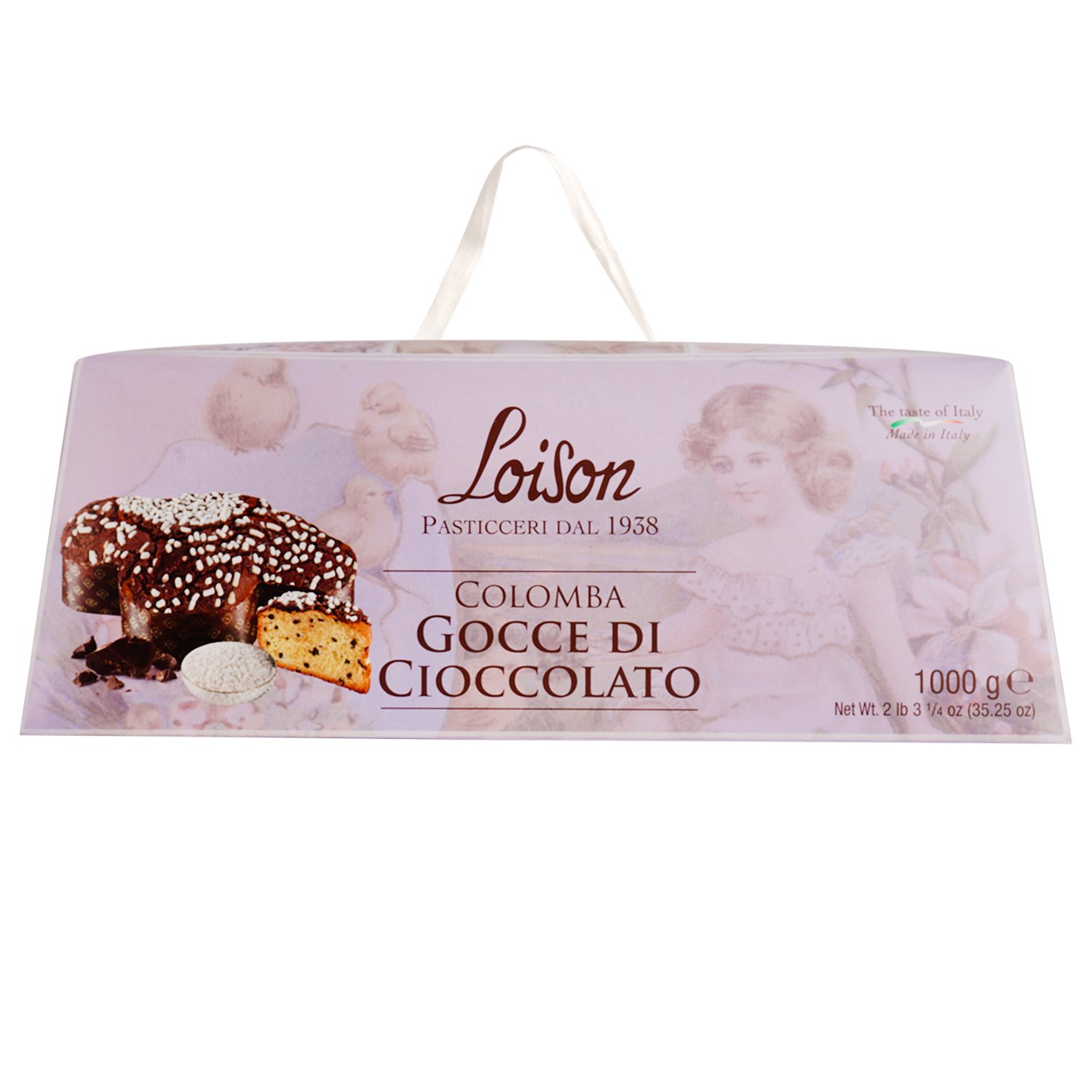 Коломба Loison La colomba Gocce Di Cioccolato с шоколадными каплями 1 кг (892424) - фото 2