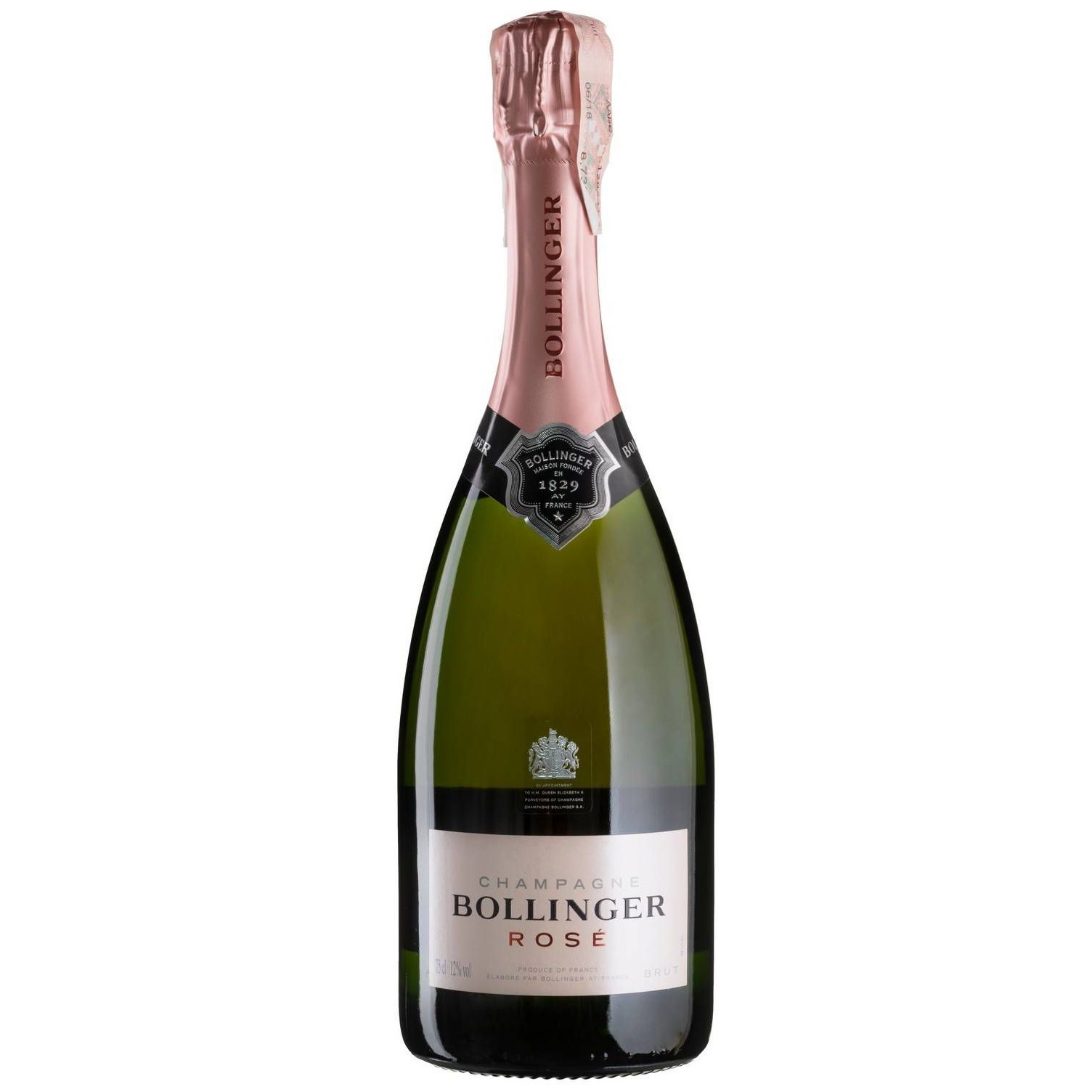 Шампанське Champagne Bollinger Rose, рожеве, брют, 12%, 0,75 л (49275) - фото 1