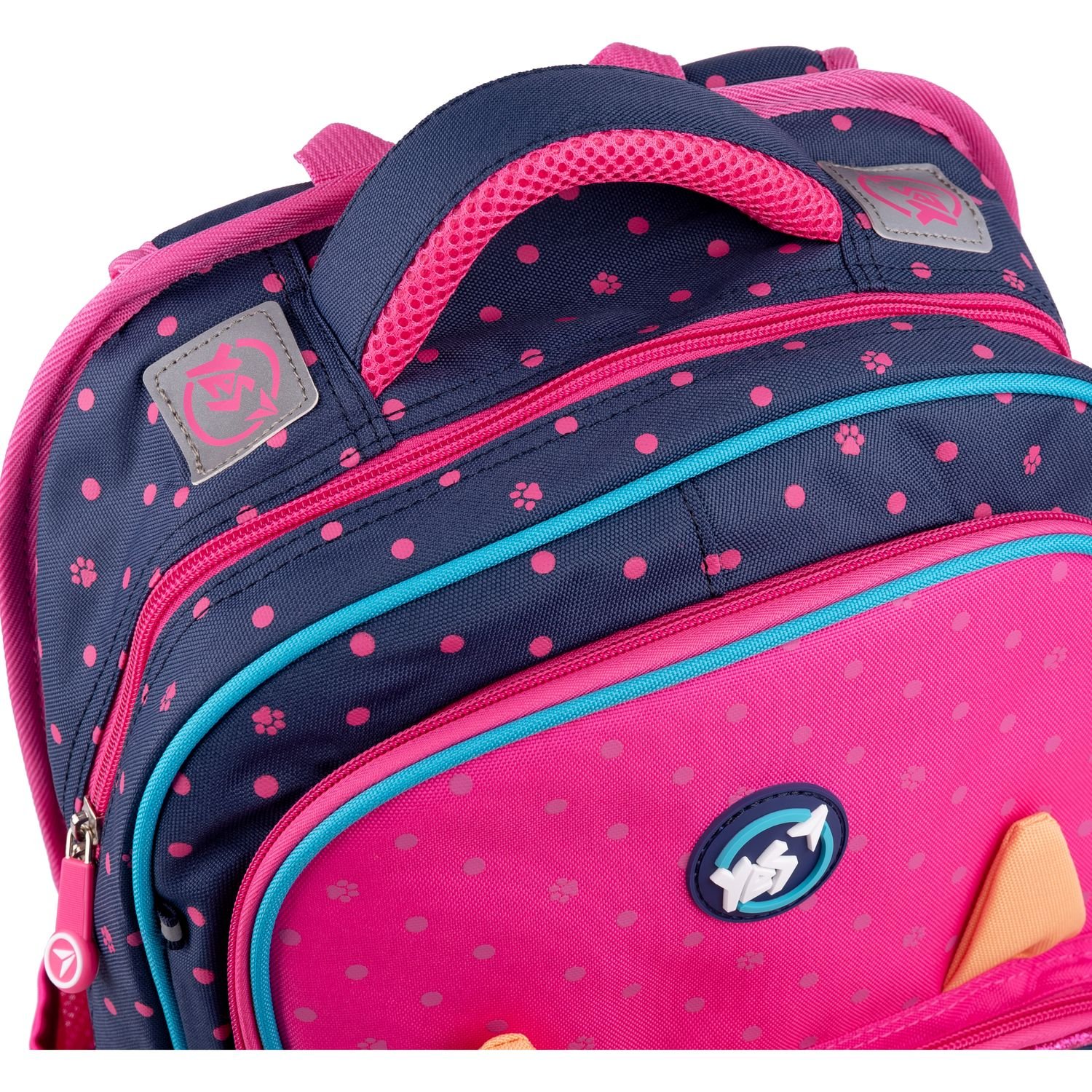 Рюкзак Yes S-72 Puppy, рожевий з синім (559033) - фото 7