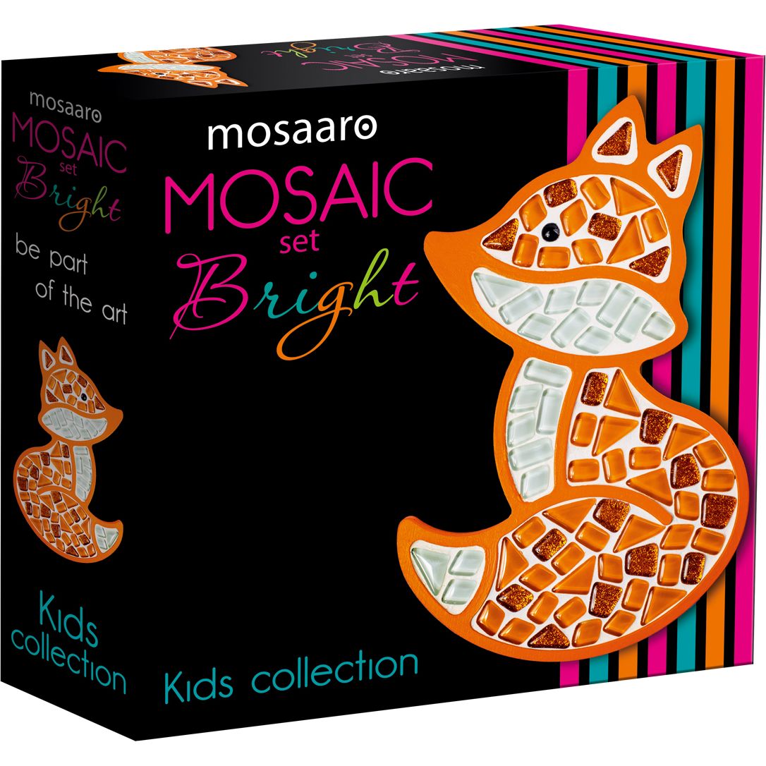Набор для творчества Mosaaro Мозаика стеклянная Лис (МА7002) - фото 1