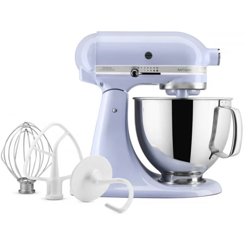 Планетарний міксер KitchenAid Artisan 4.8 л лавандовий крем (5KSM125ELR) - фото 5