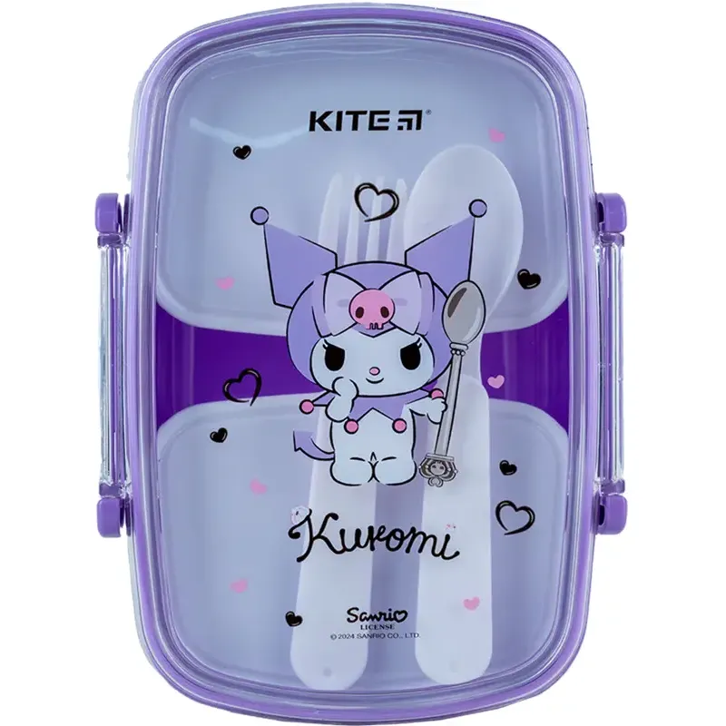 Ланчбокс с наполнением Kite Hello Kitty Kuromi HK24-181-1, 750 мл (HK24-181-1) - фото 6